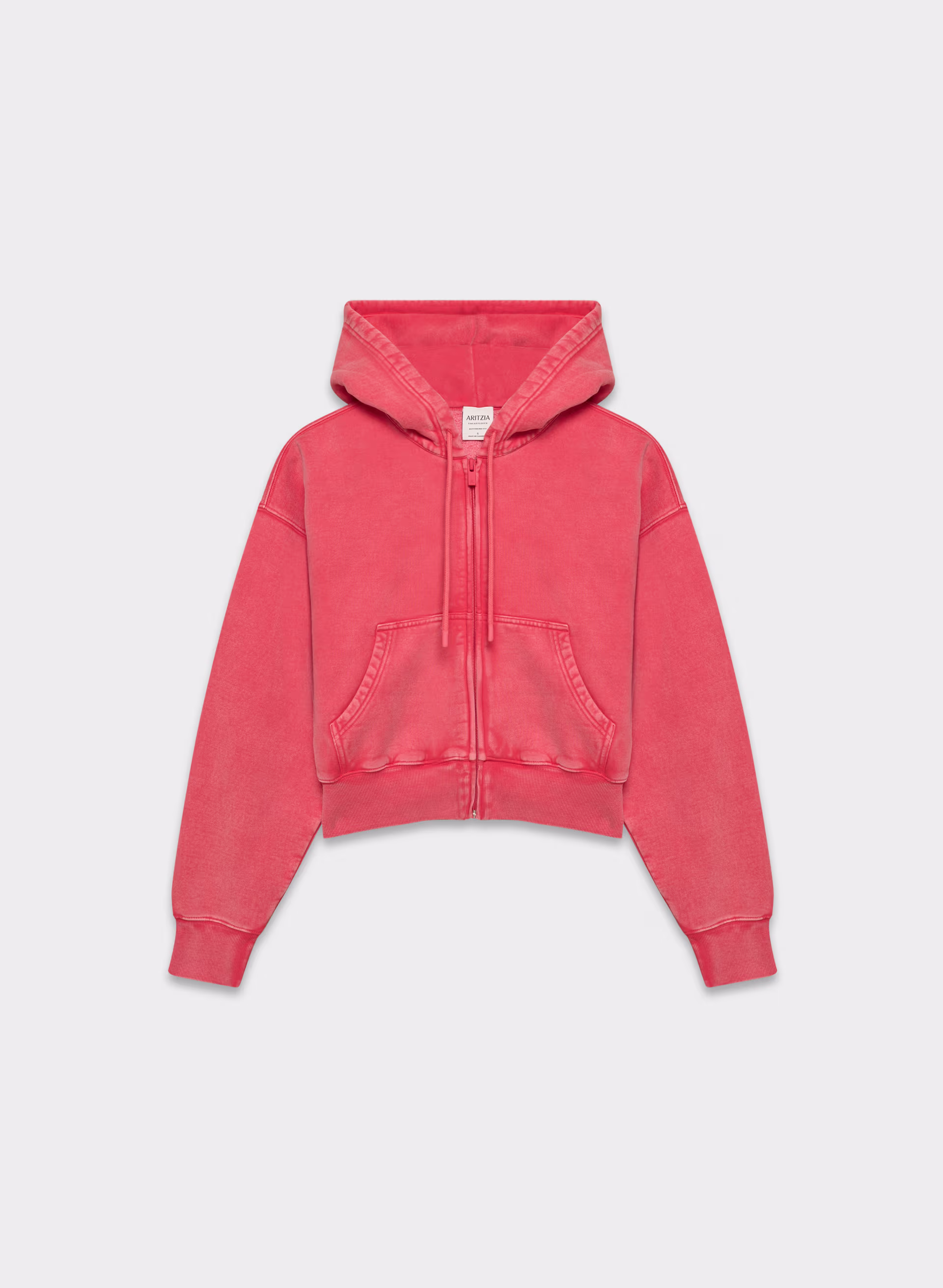 Cozy Sweatfleece Boyfriend Boxy Zip Hoodie