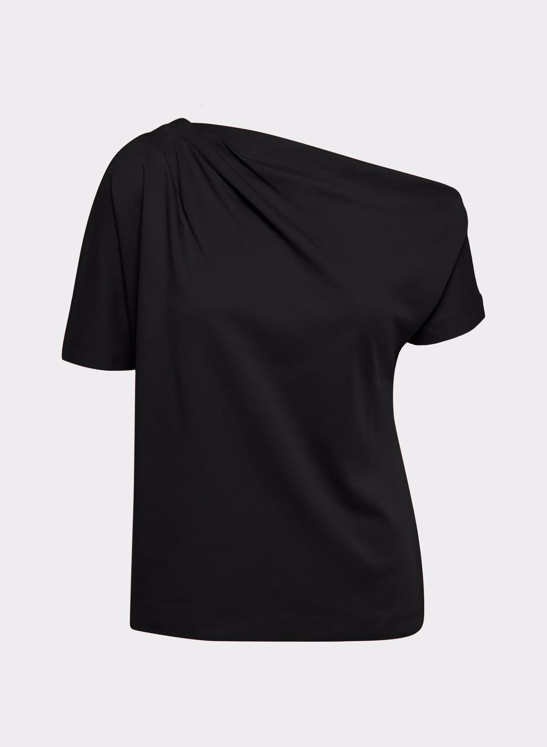 Interlock Cotton Script Top