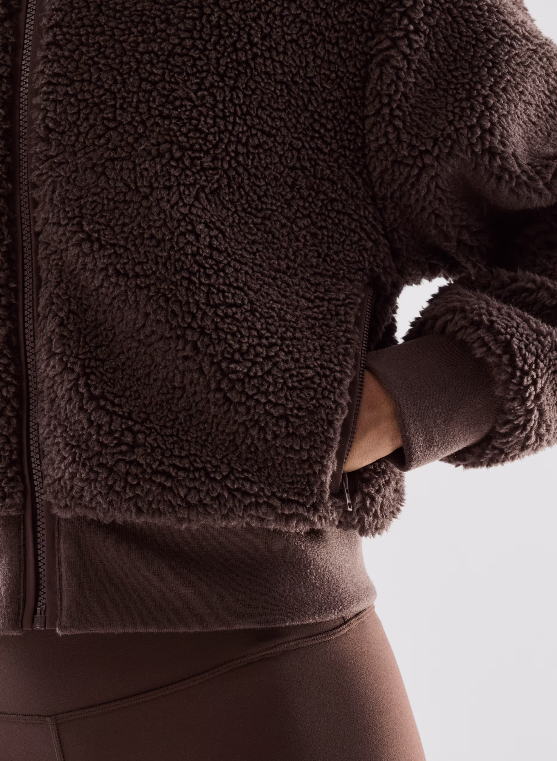 Seasons Mockneck Zip-up