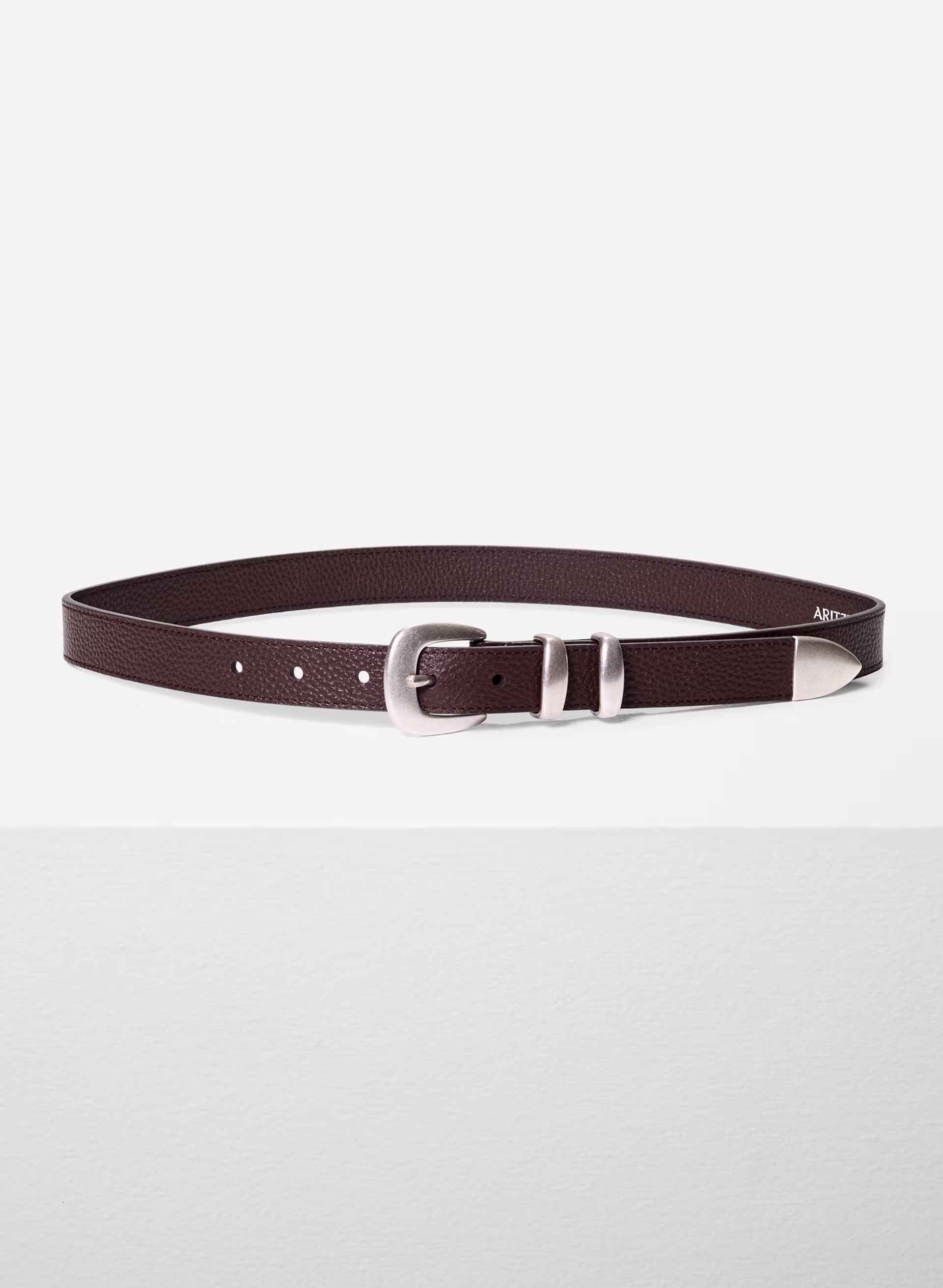 Legendary Solid Brass Leather Belt