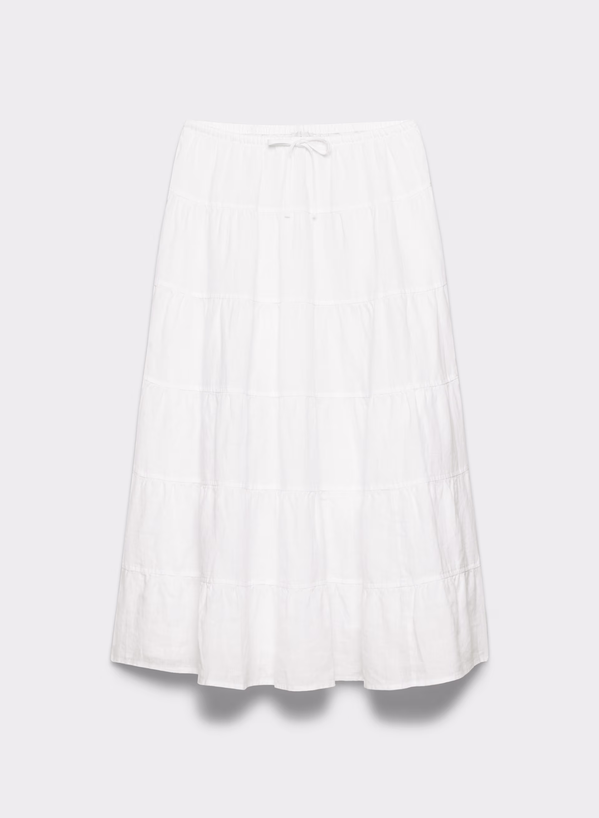 Bouquet Linen Skirt