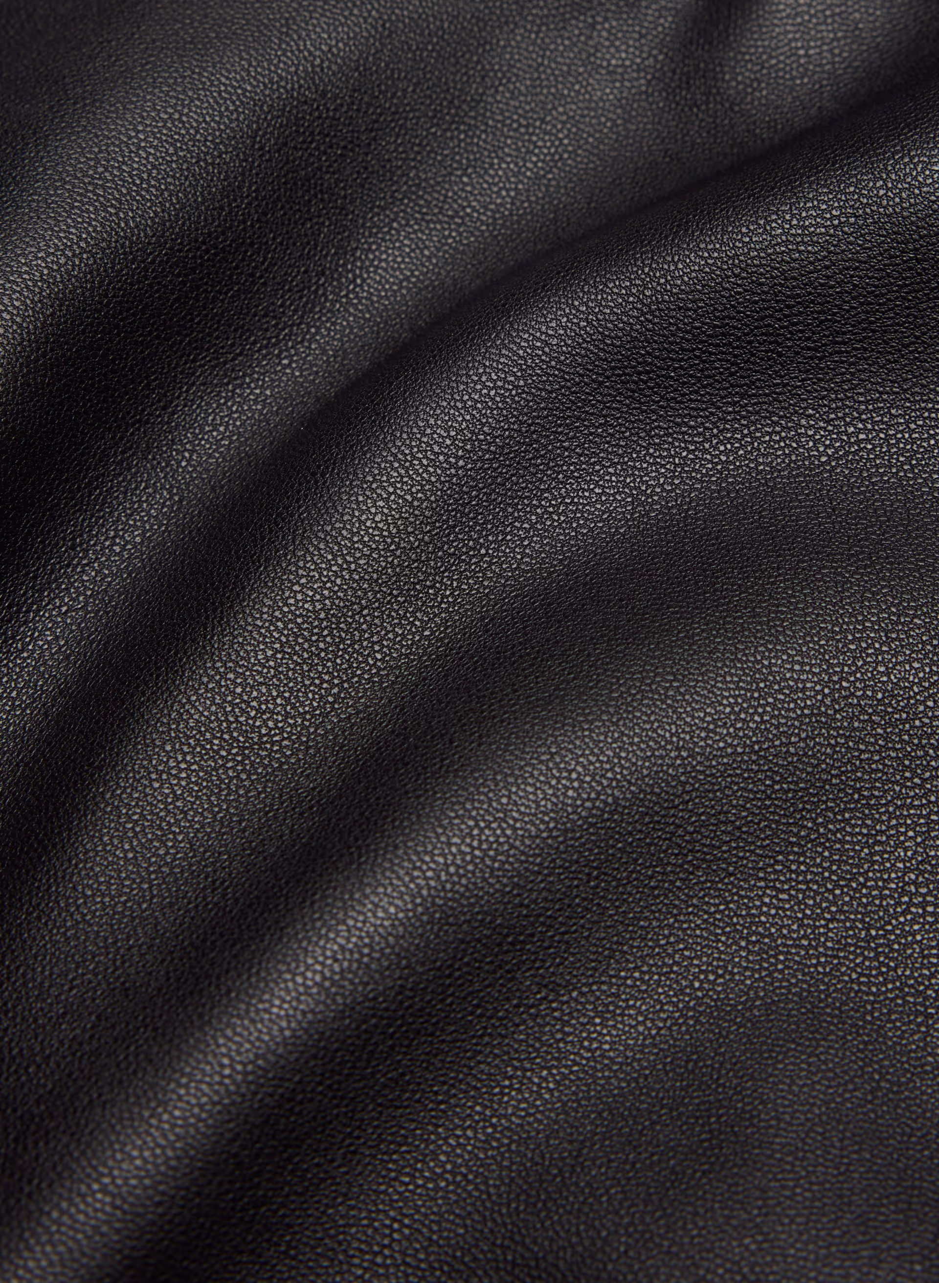 Calle Leather Aviator Jacket