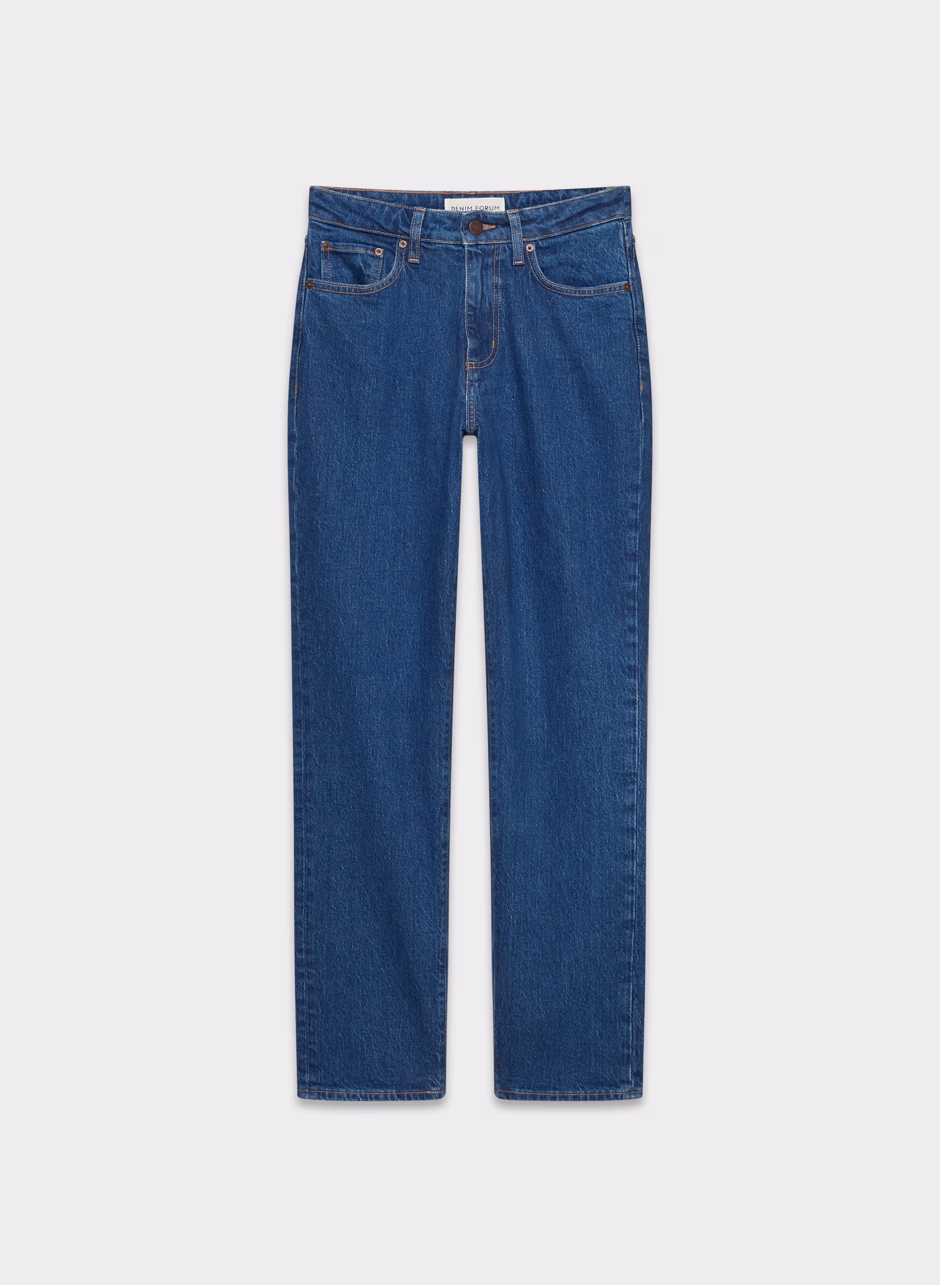Denim Forum Uma Curve-fit Hi-rise Straight Jean