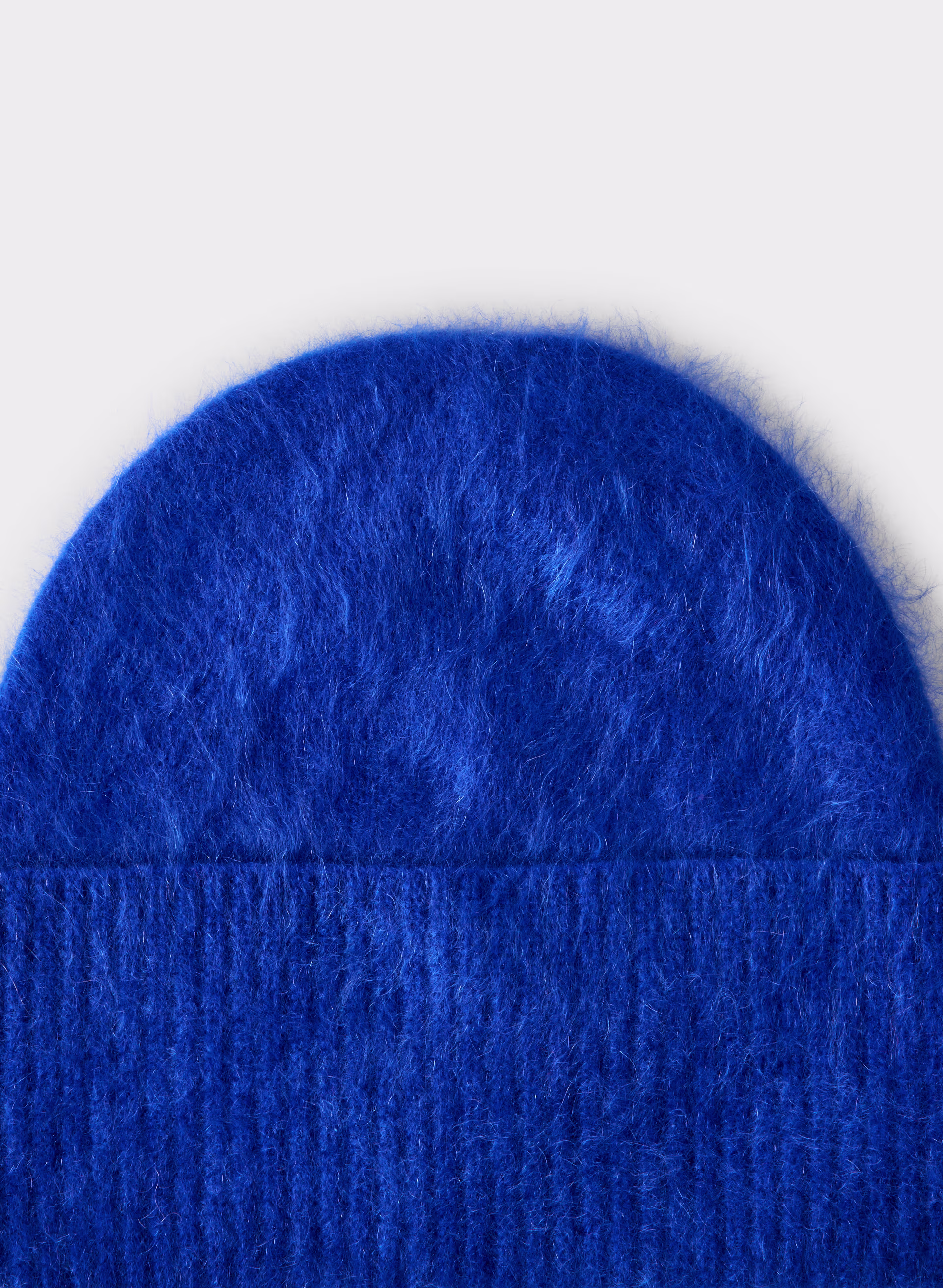 Brushed Cashmere Cuffed Beanie