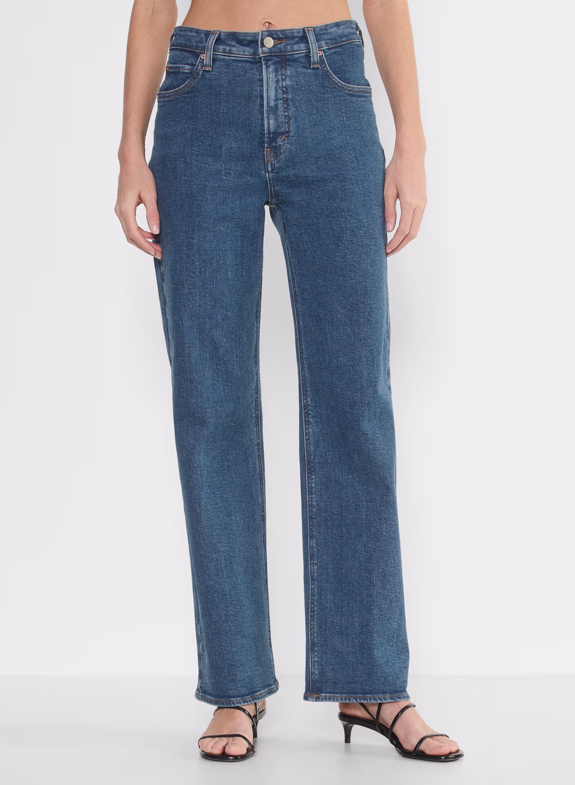 The ‘90s Snatched Hi-rise Wide Jean