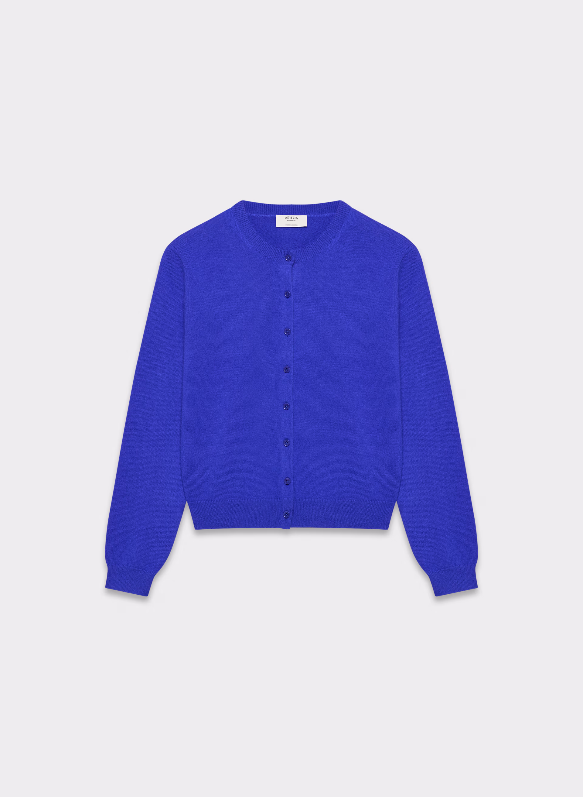 Bare Cashmere Crew Cardigan