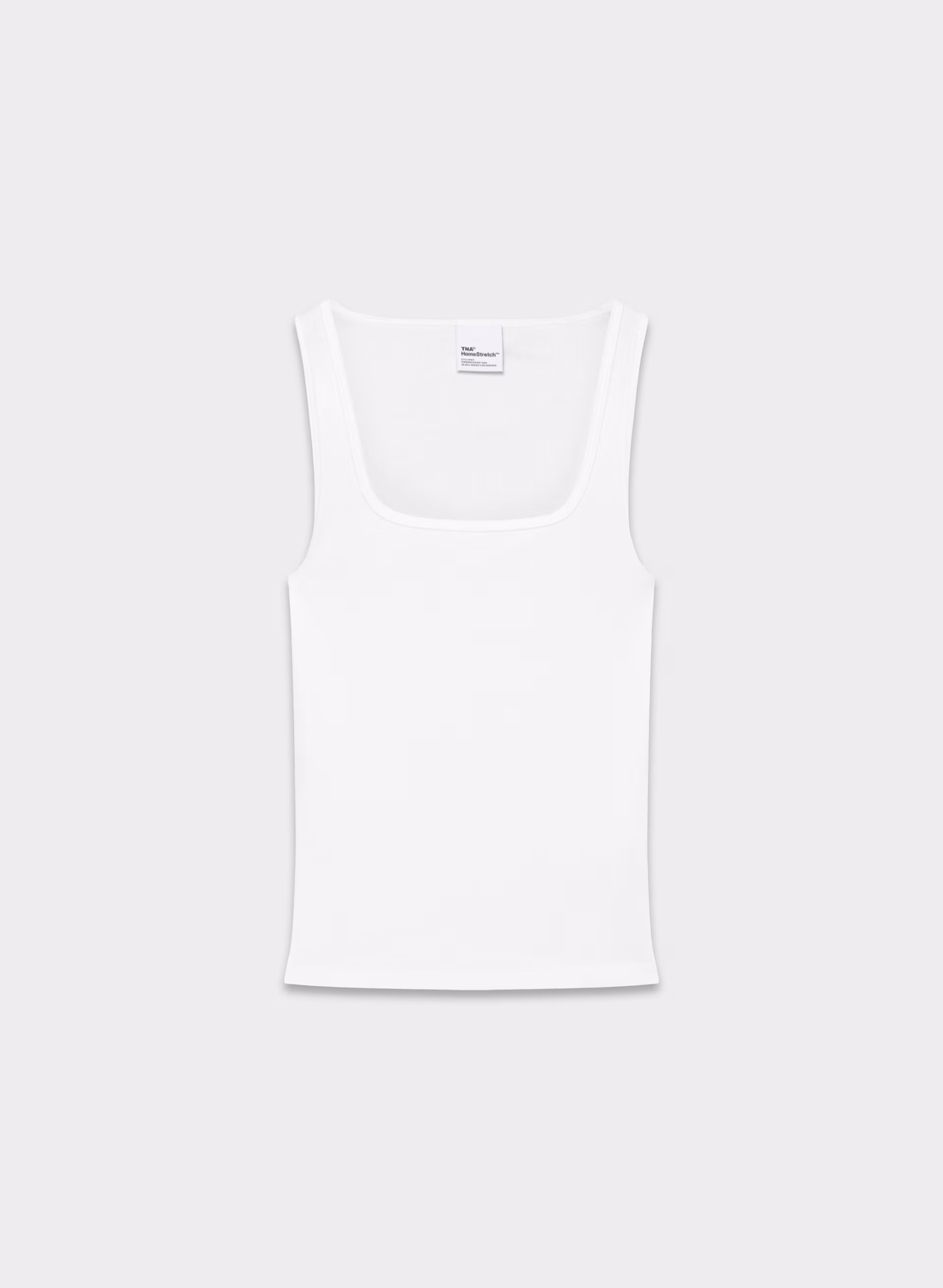 HomeStretch™ Rib Squareneck Tank