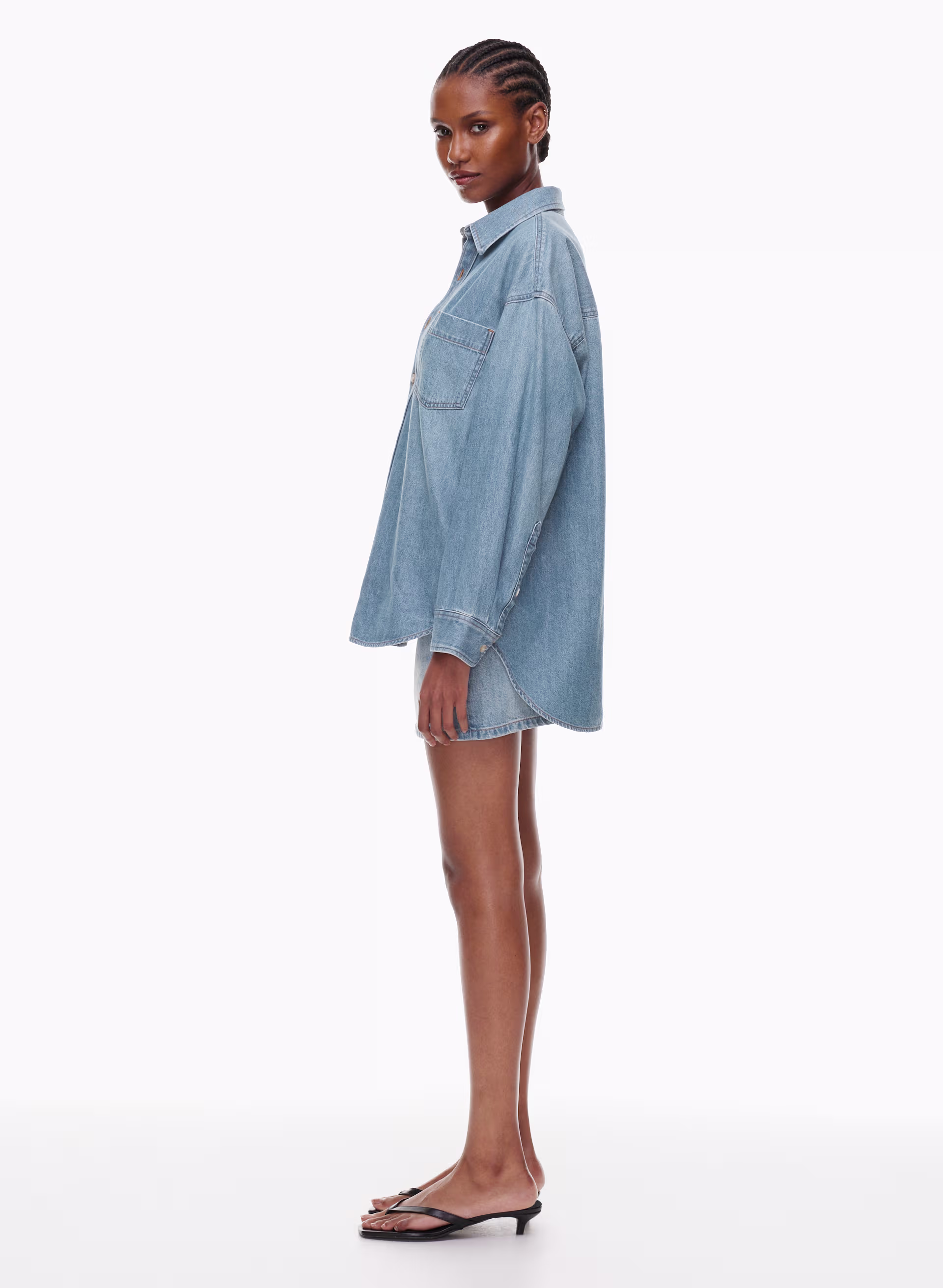 The '80s Comfy Denim Shirt