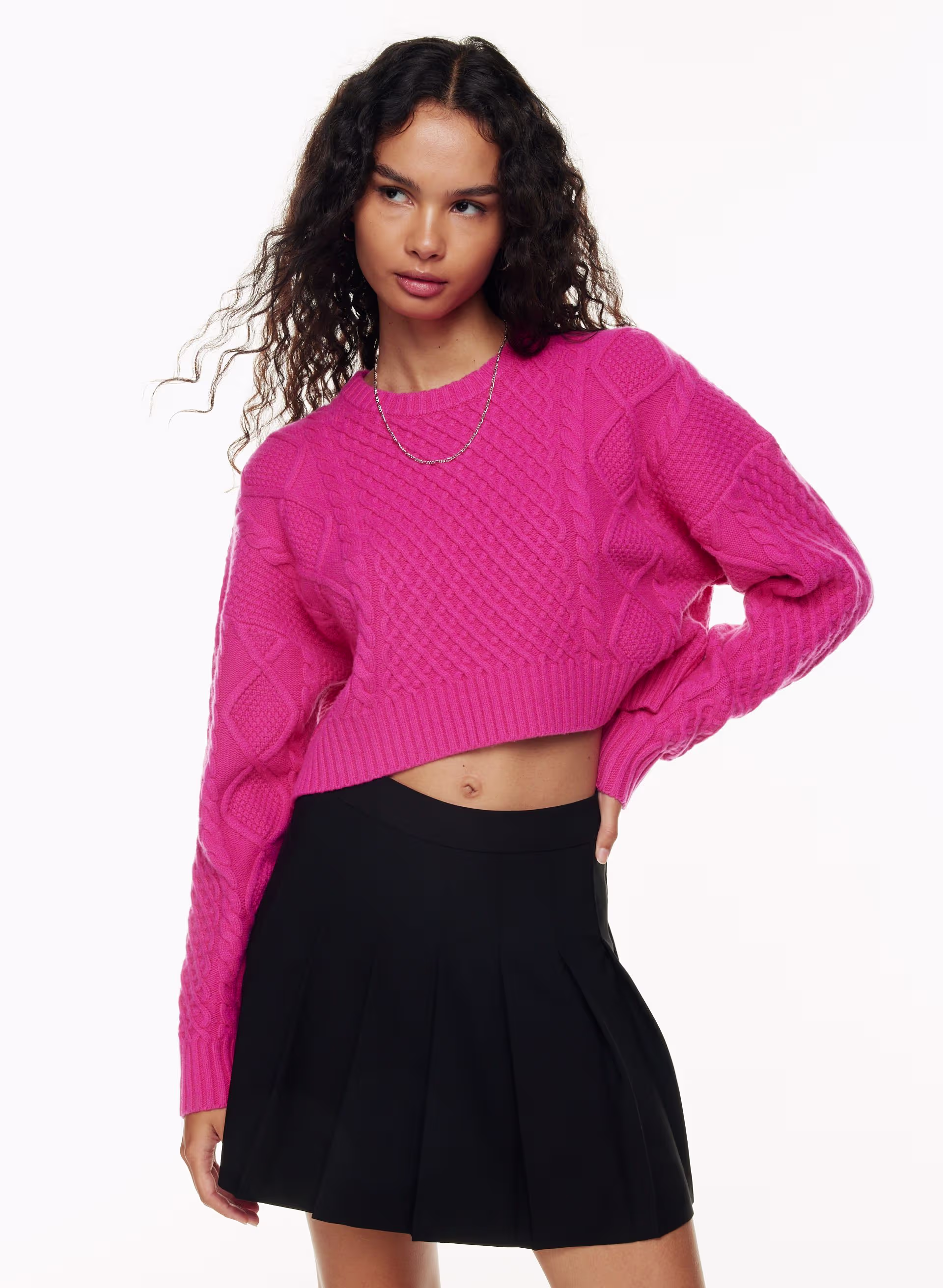 Peggy Cropped Sweater