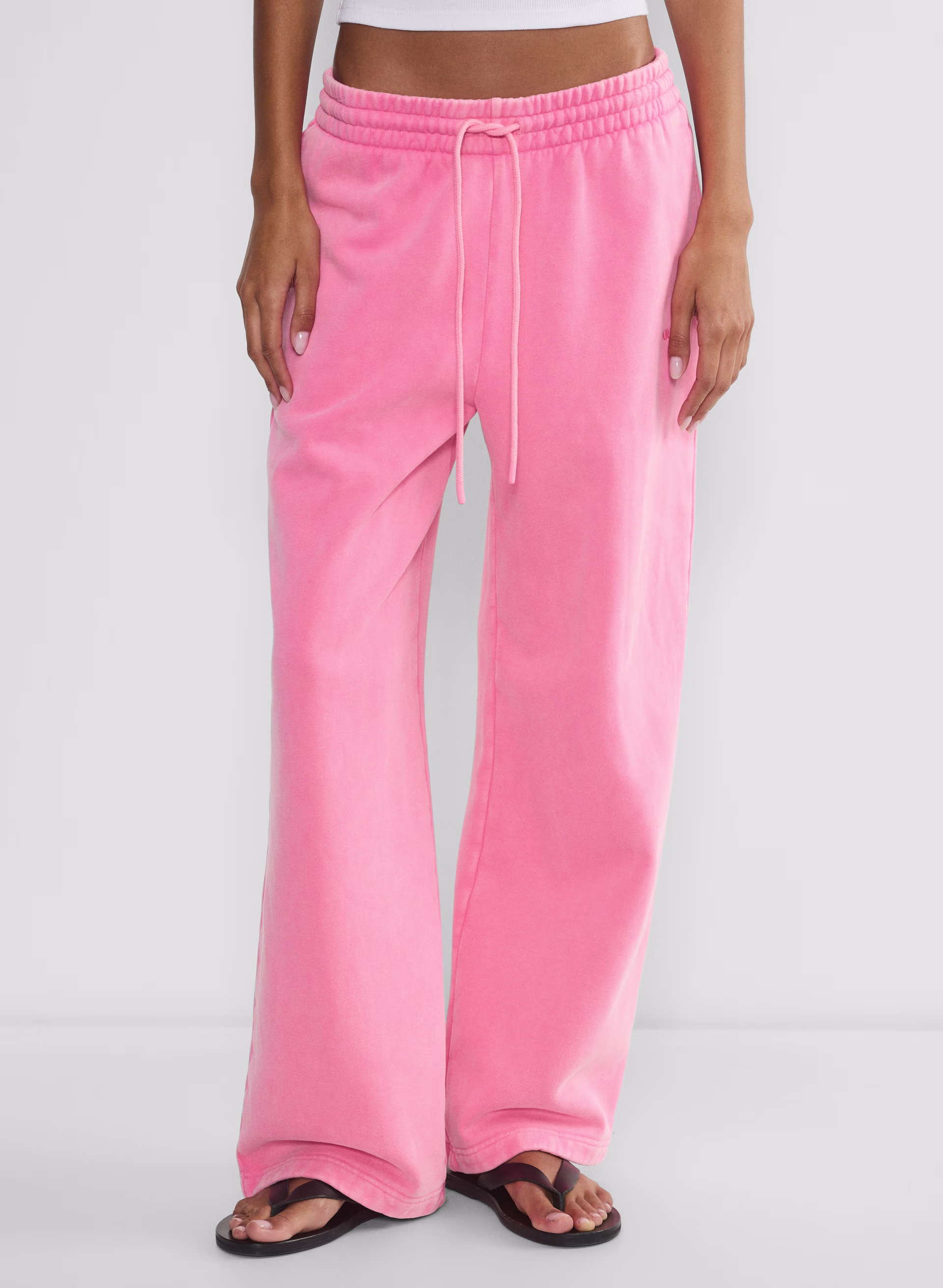 Cozy Sweatfleece Boyfriend Wide Sweatpant