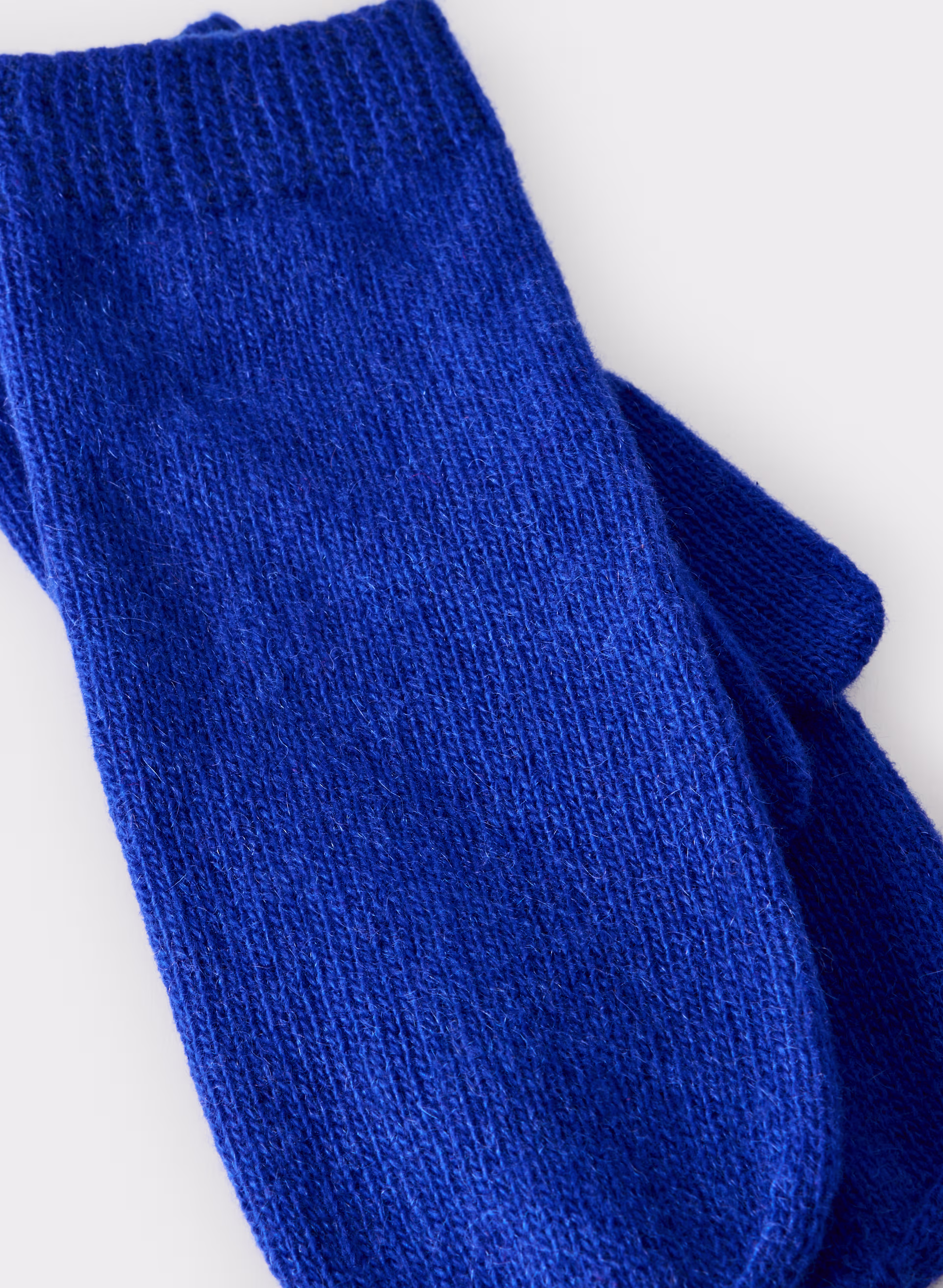Cashmere Rib Mitten