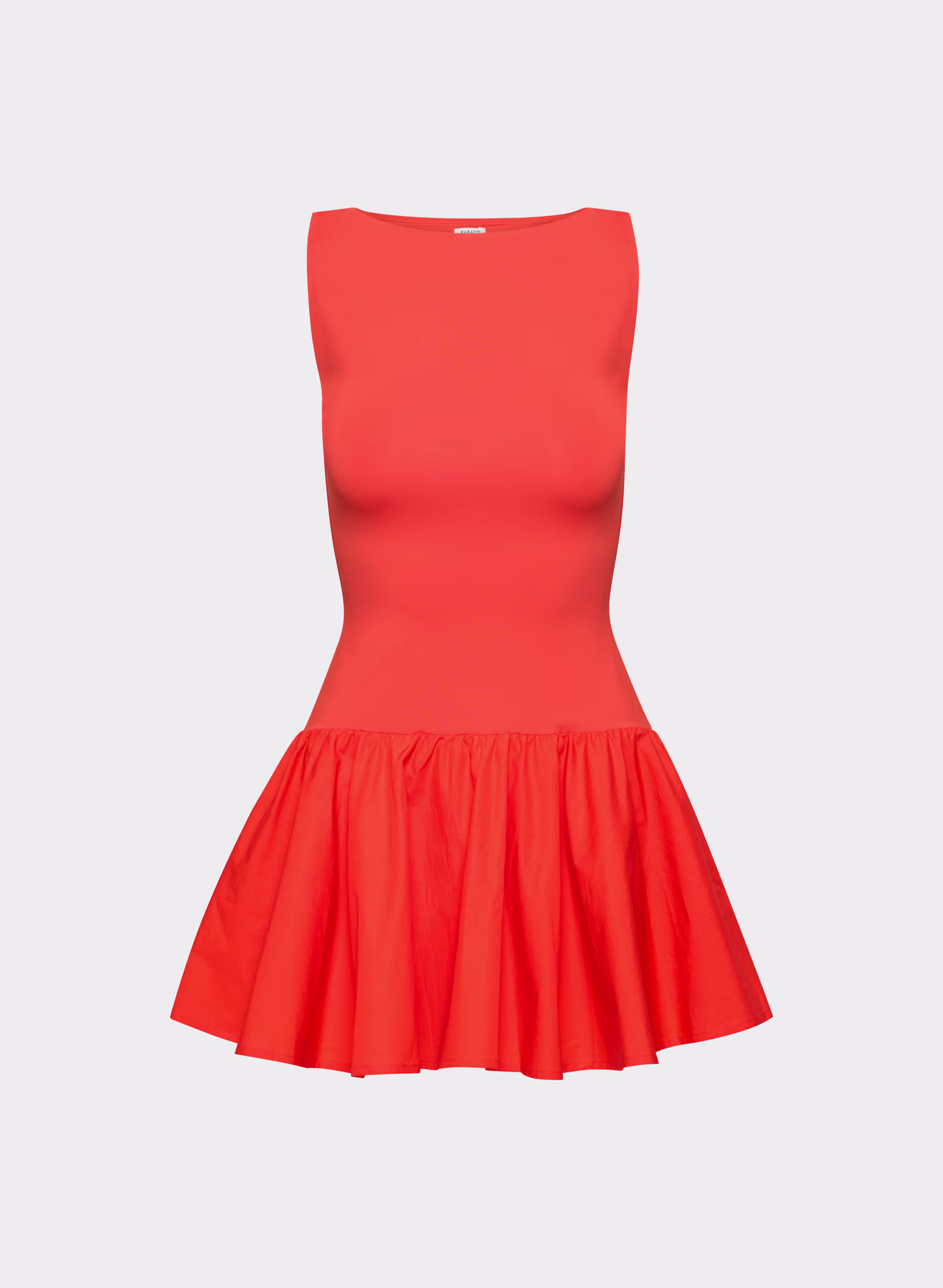 Segment Poplin Dress