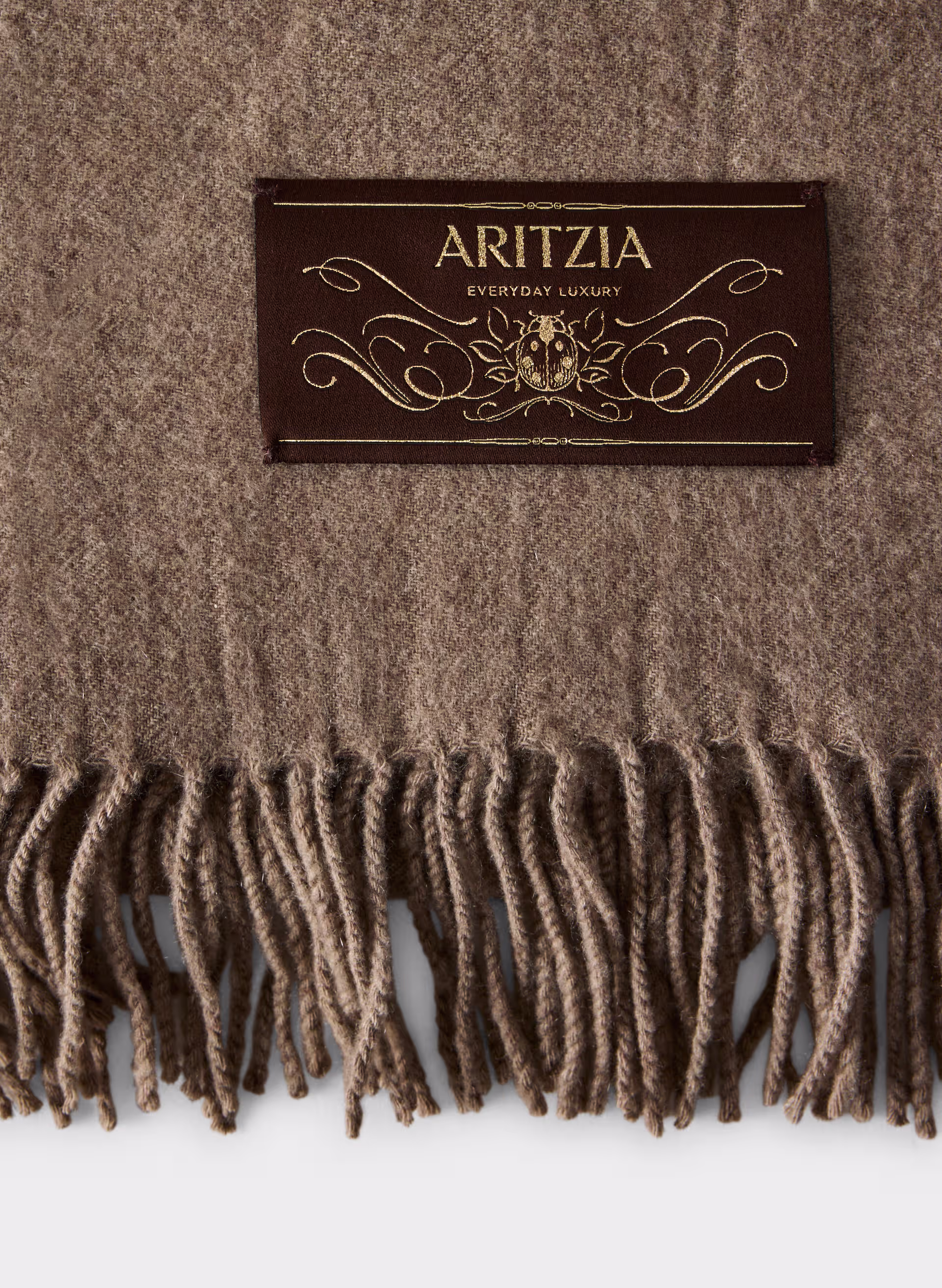 Cashmere Fringe Scarf
