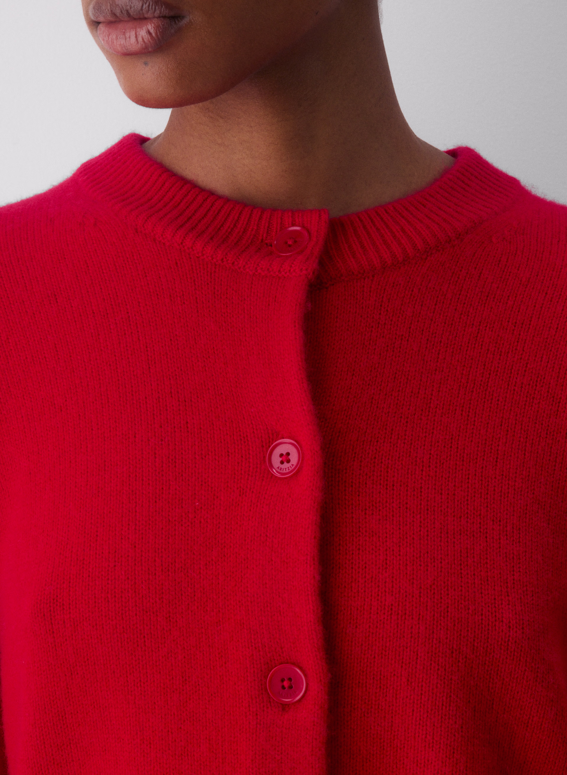 Essential Cashmere Relaxed Crew Cardigan