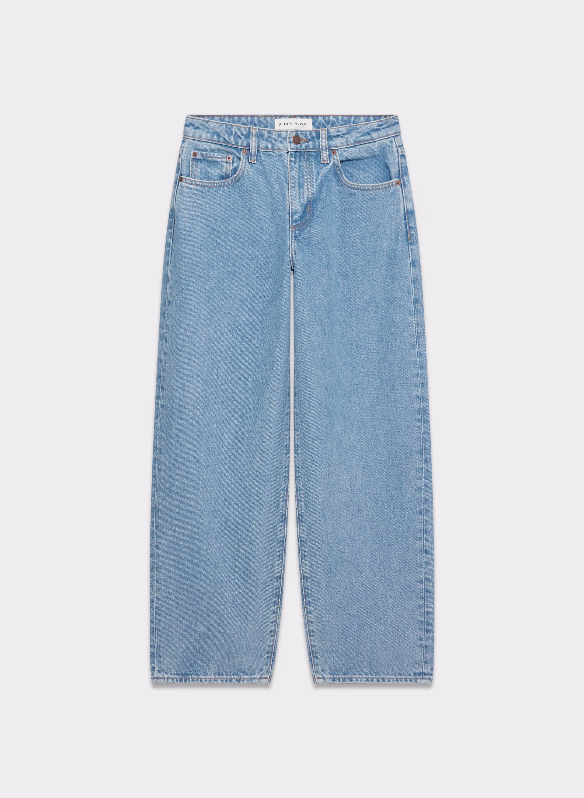 Kai Relaxed Mid-rise Barrel Jean
