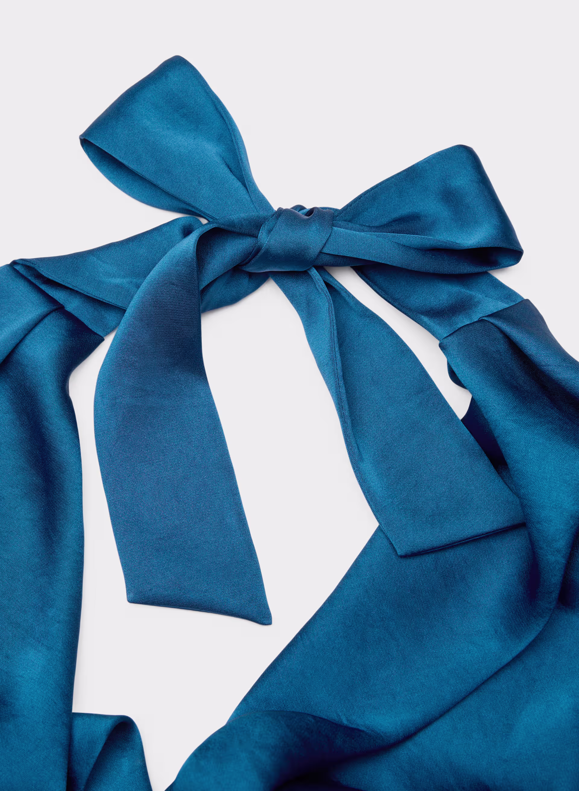 Martini Satin Halter Blouse