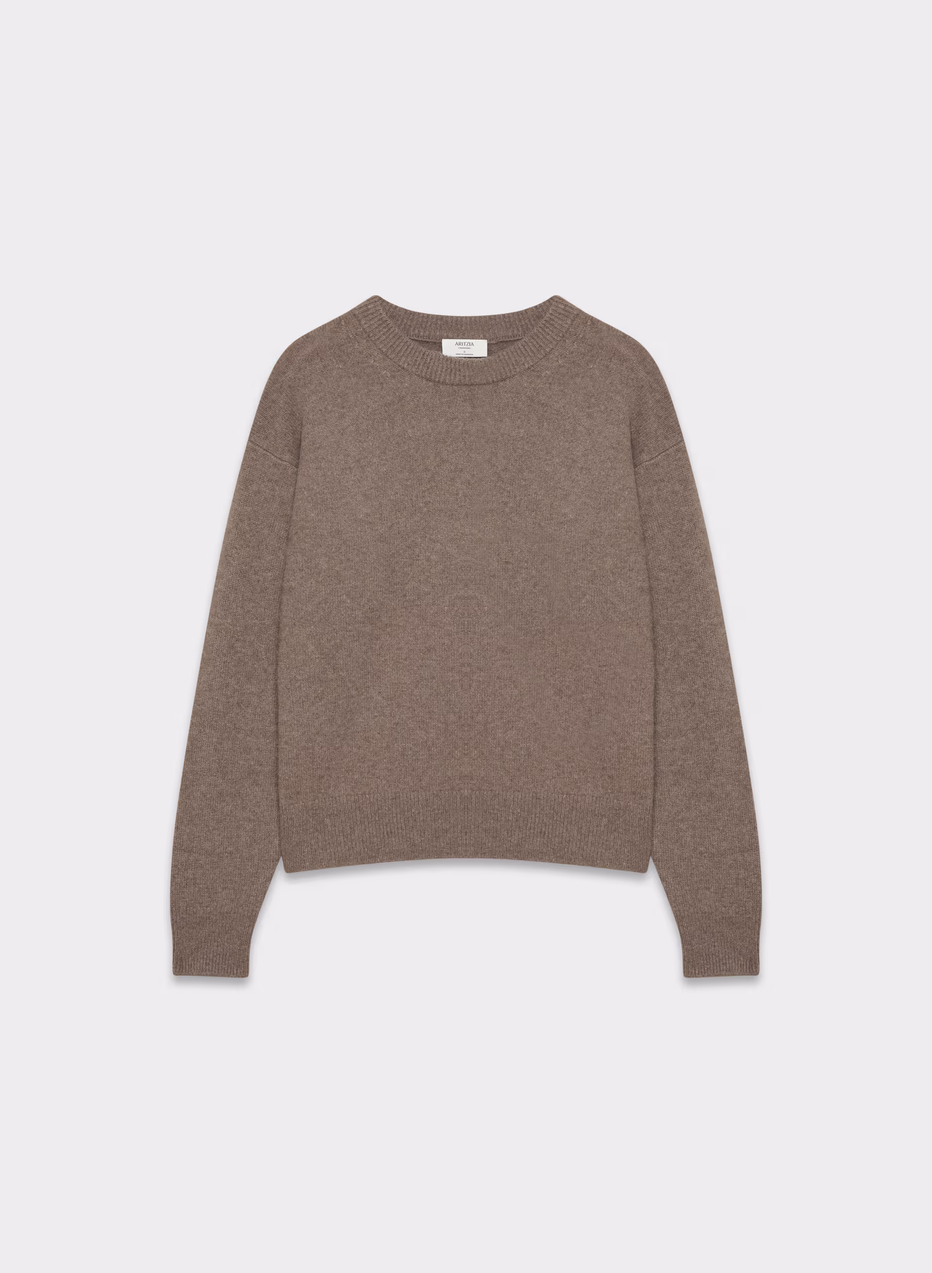 Essential Cashmere Relaxed Crew Sweater