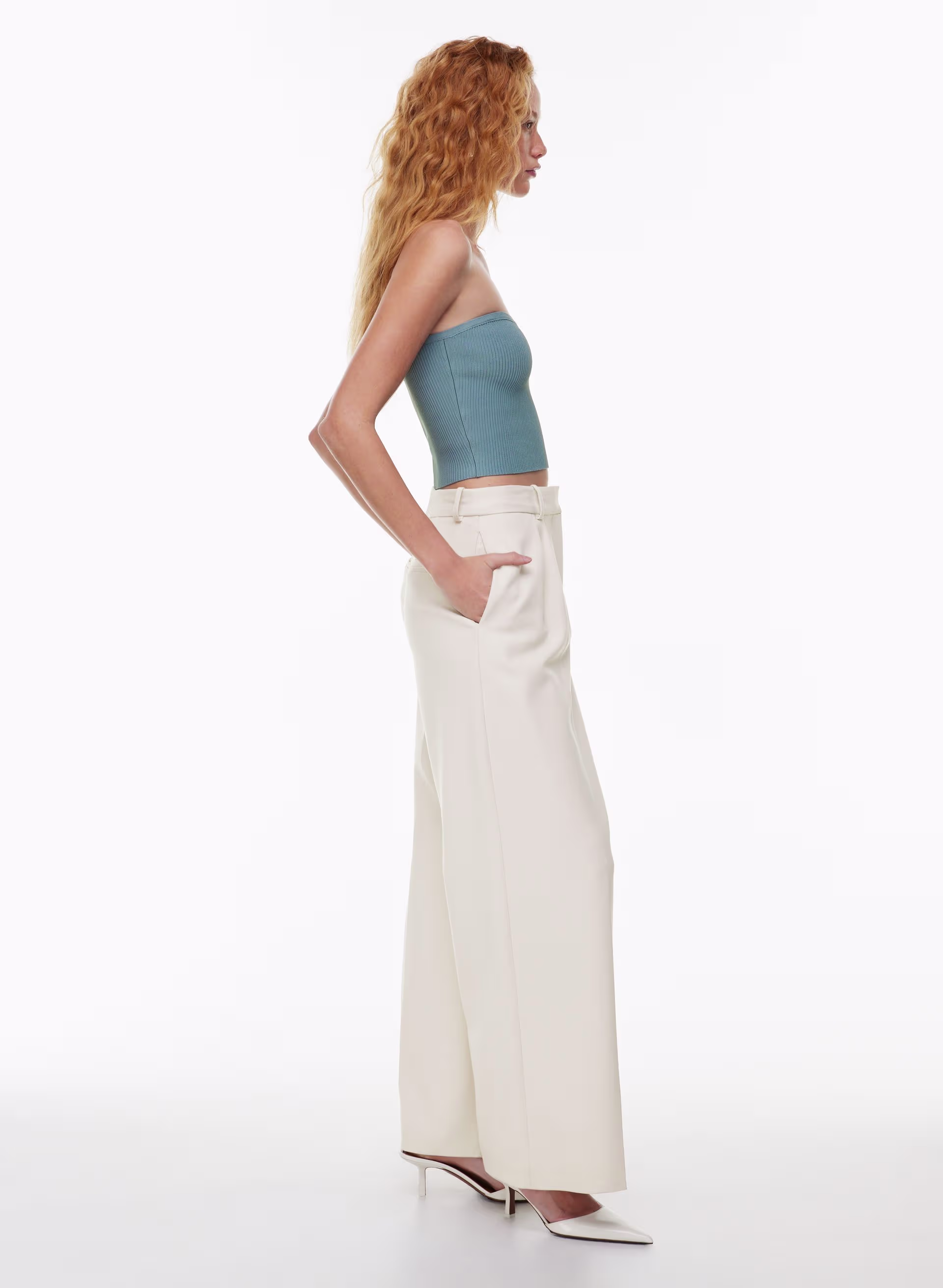 Sculpt Knit Sweetheart Tube Top