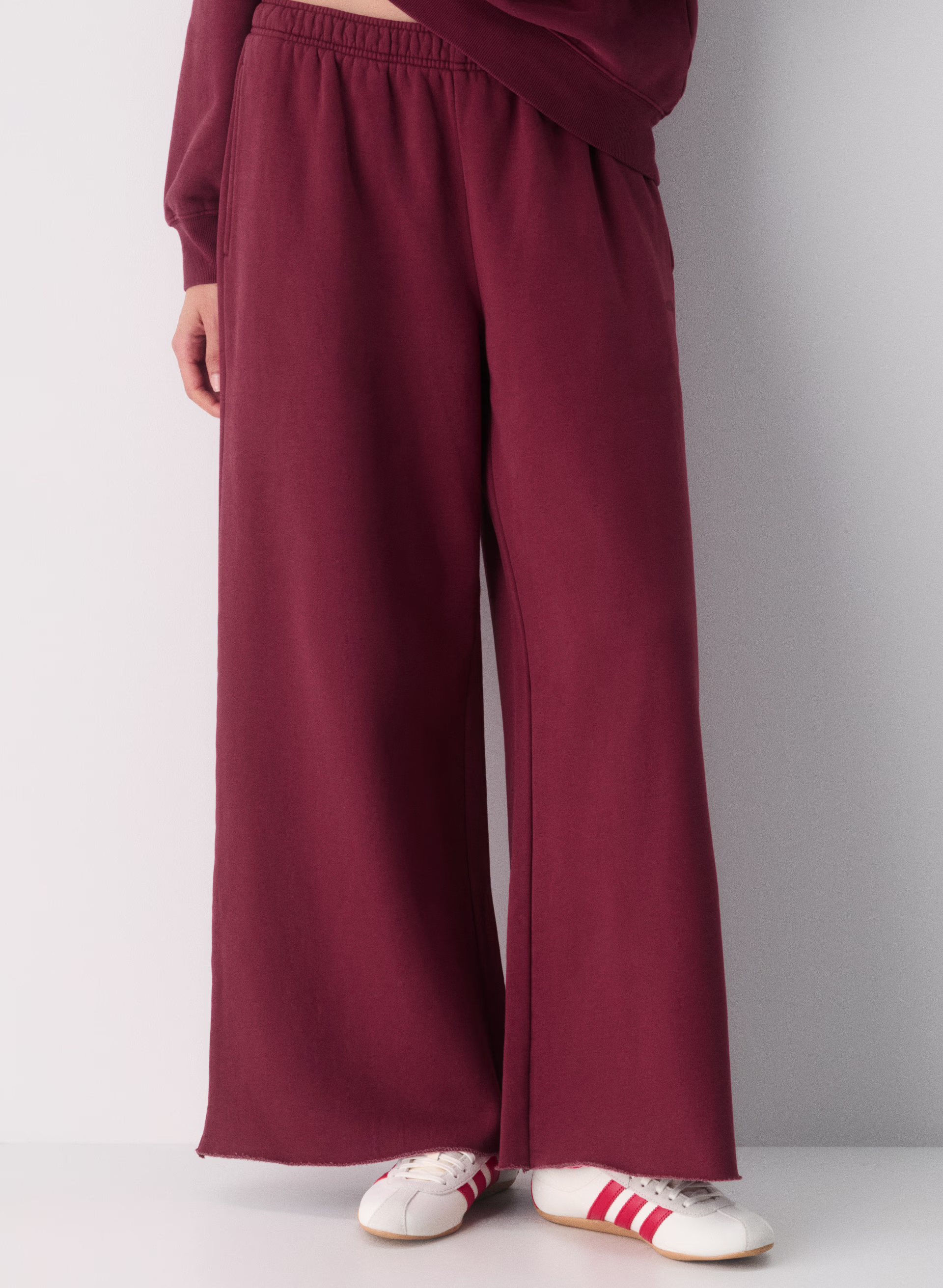 Cozy Sweatfleece Mega Lo-rise Palazzo Pant