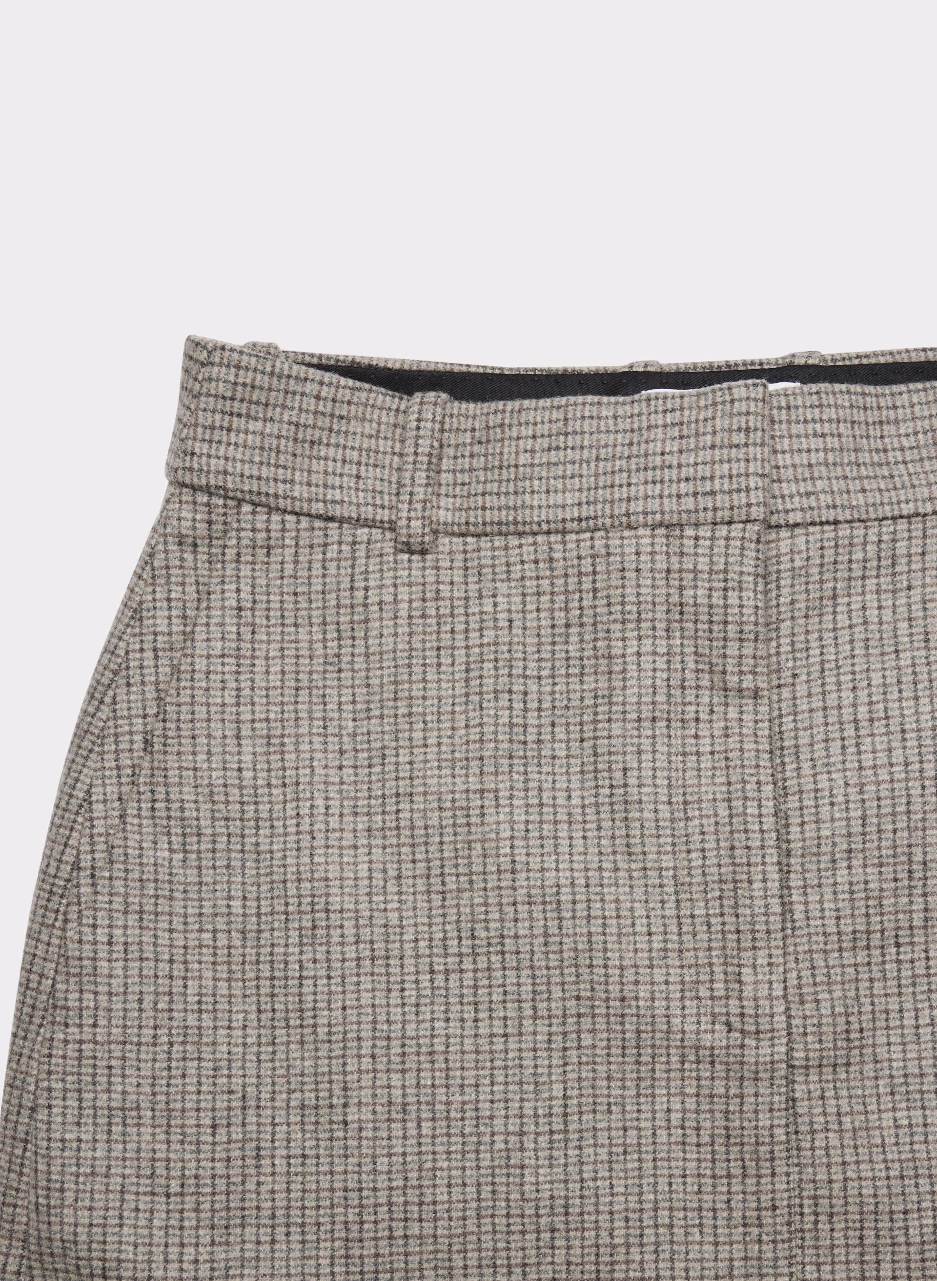 Chisel Skirt - Precision Wool