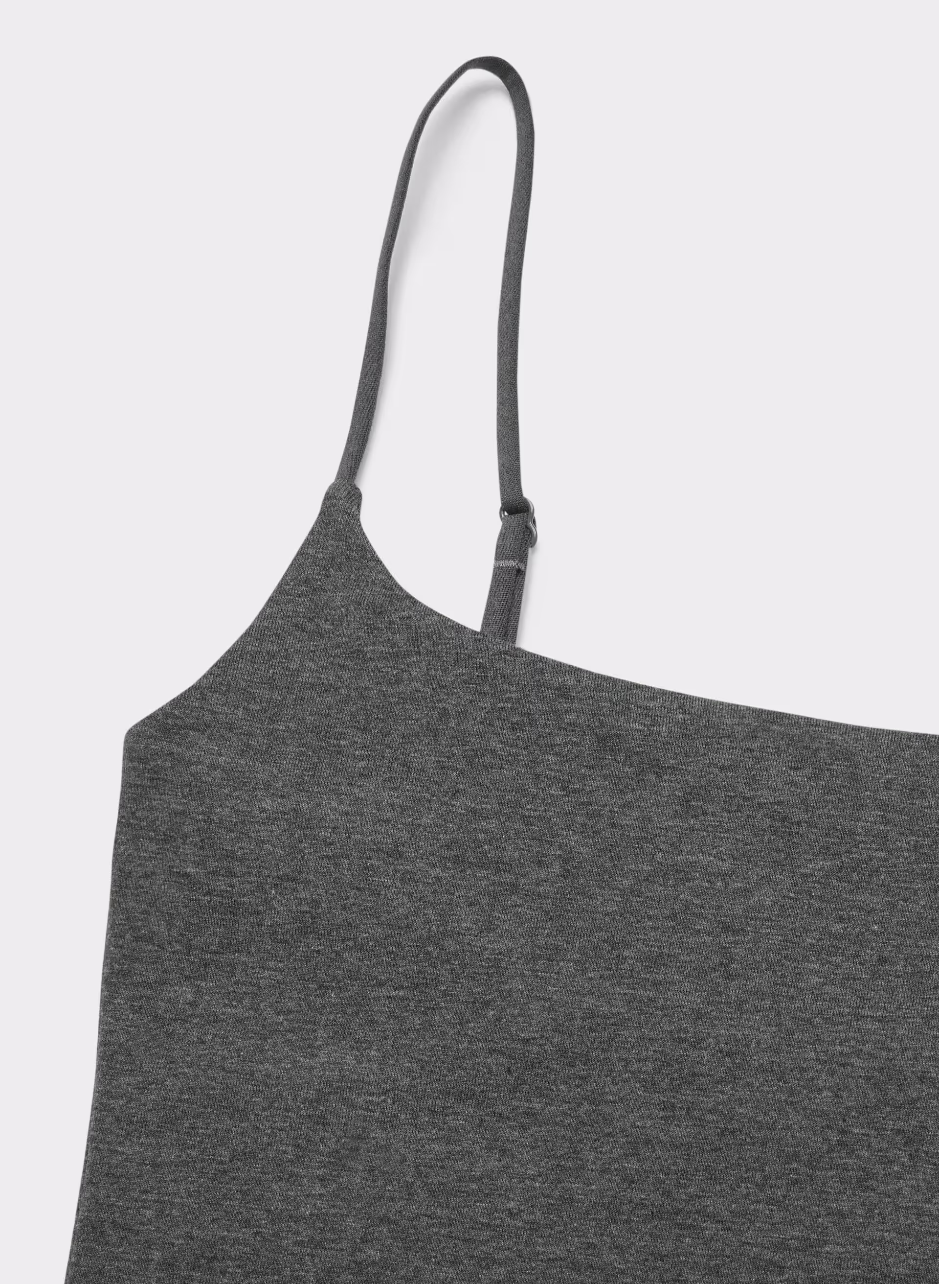 Casual Contour Squareneck Cami Hip Tank