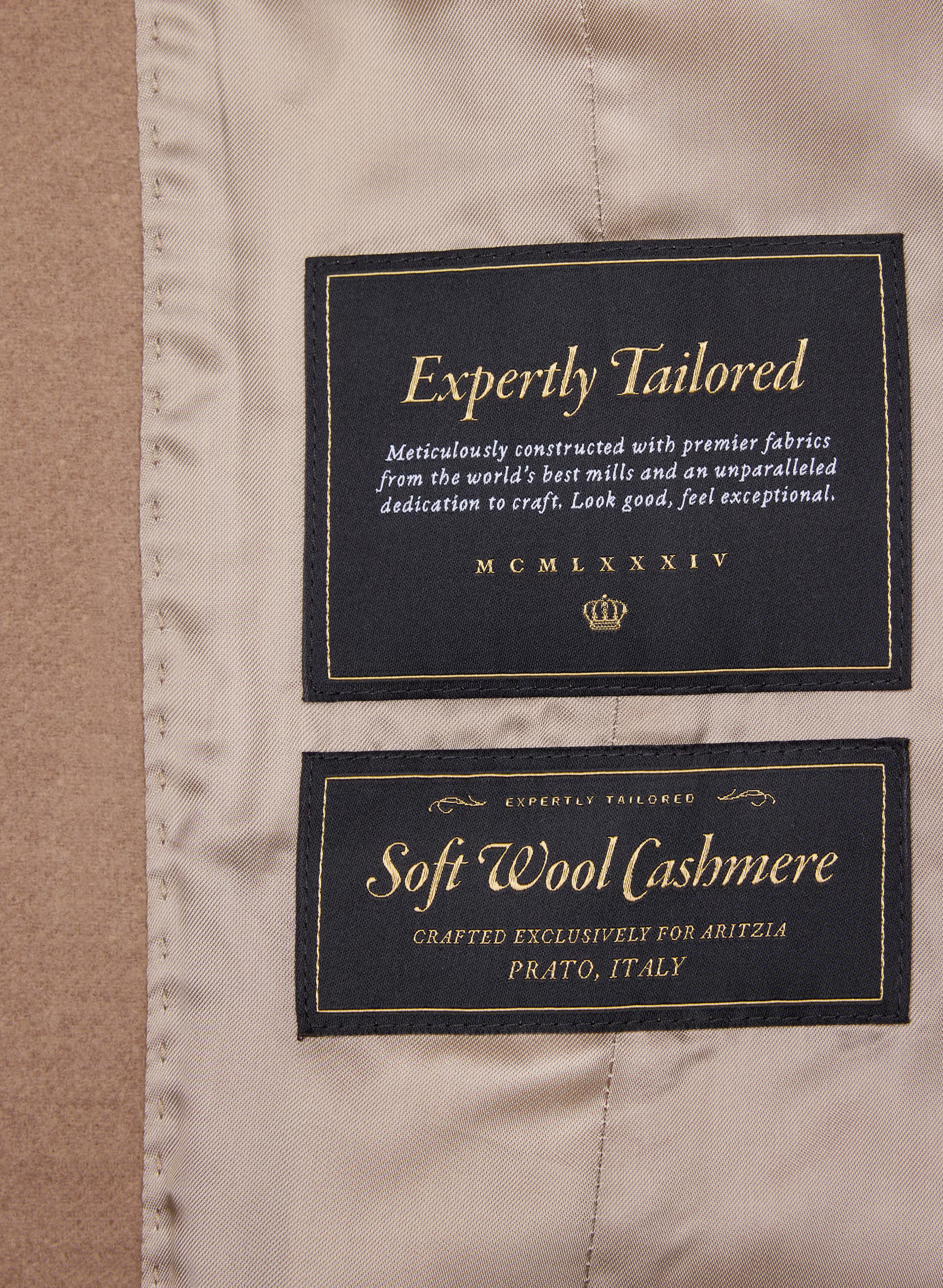 The Connor Long Coat - Soft Wool Cashmere