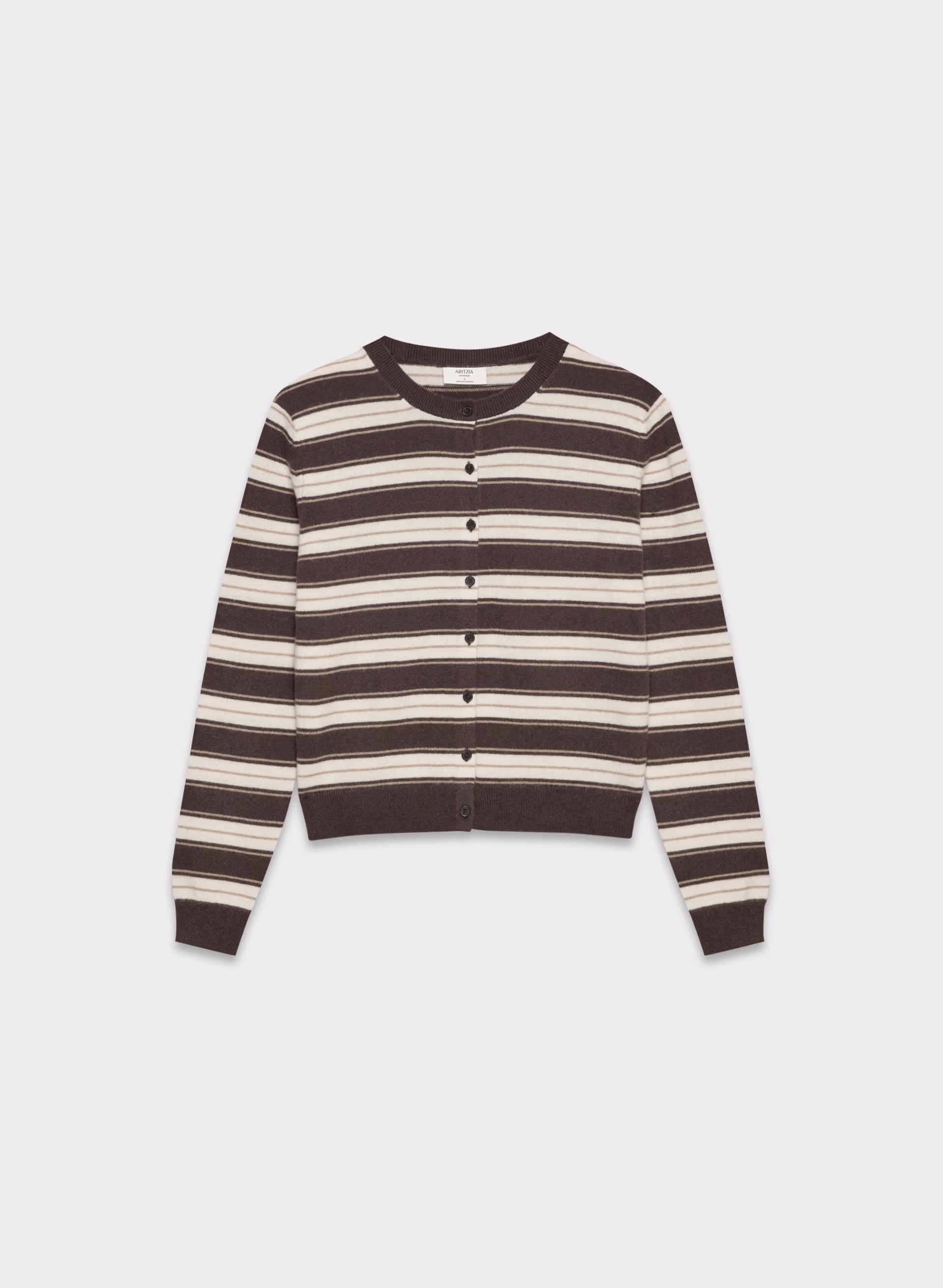 Bare Cashmere Crew Cardigan