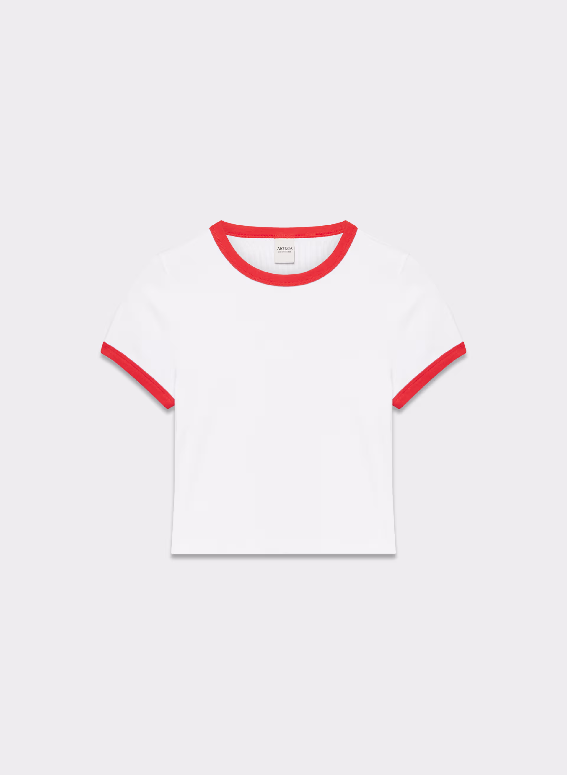 HomeStretch™ Rib Crew Waist T-Shirt