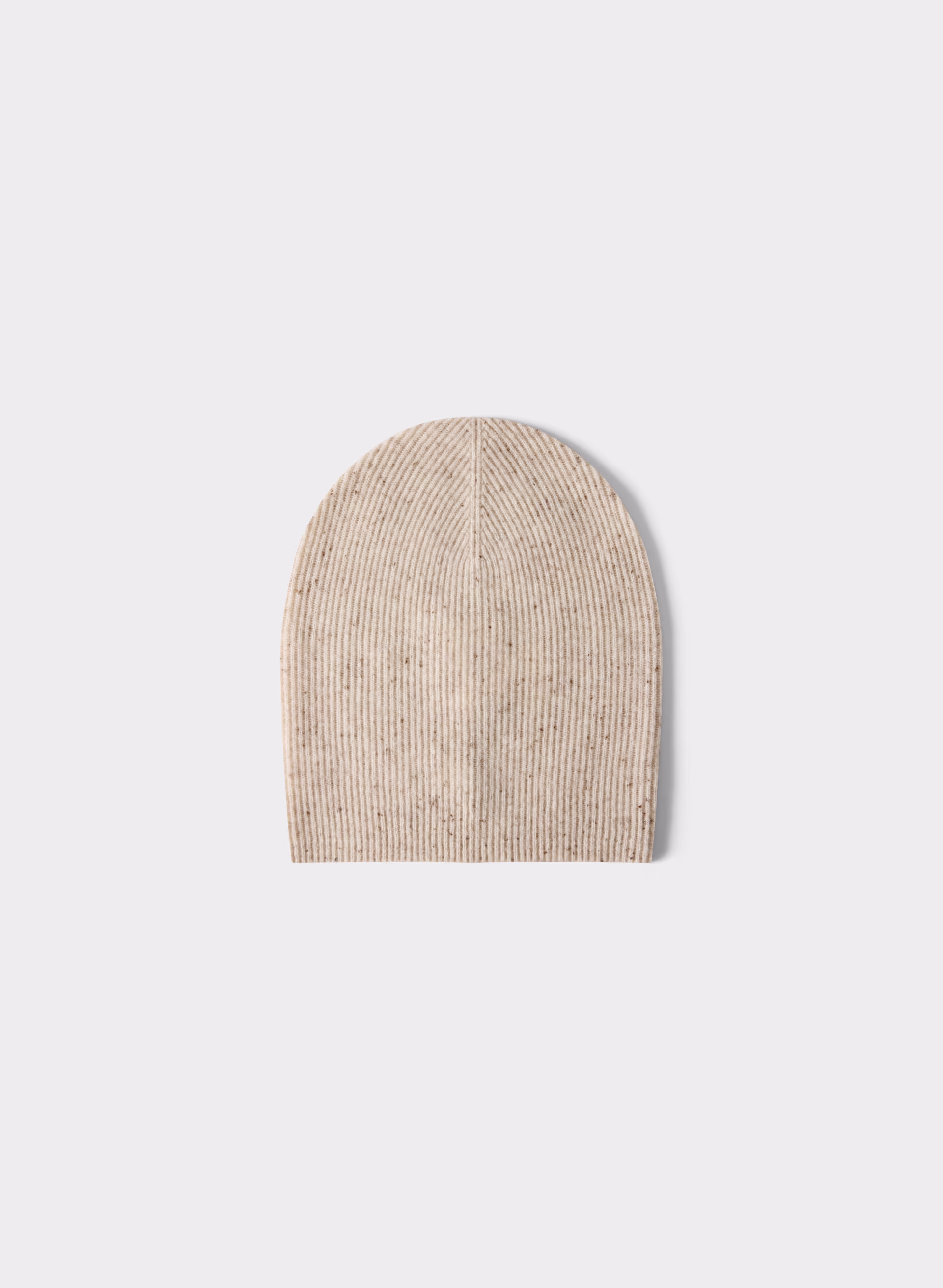 Cashmere Rib Slouchy Beanie