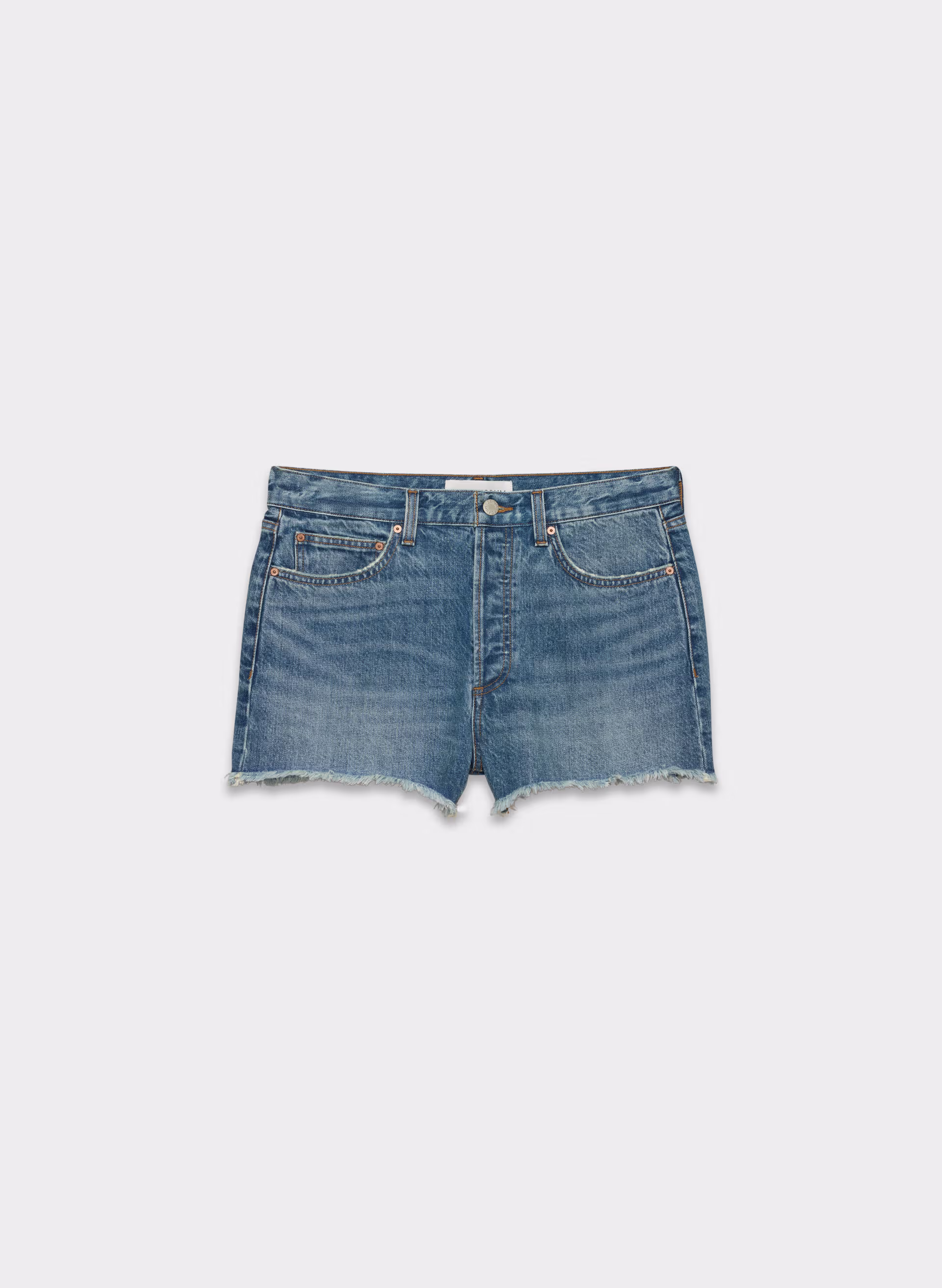 Denim Forum The Ex-boyfriend Hi-rise Denim Short