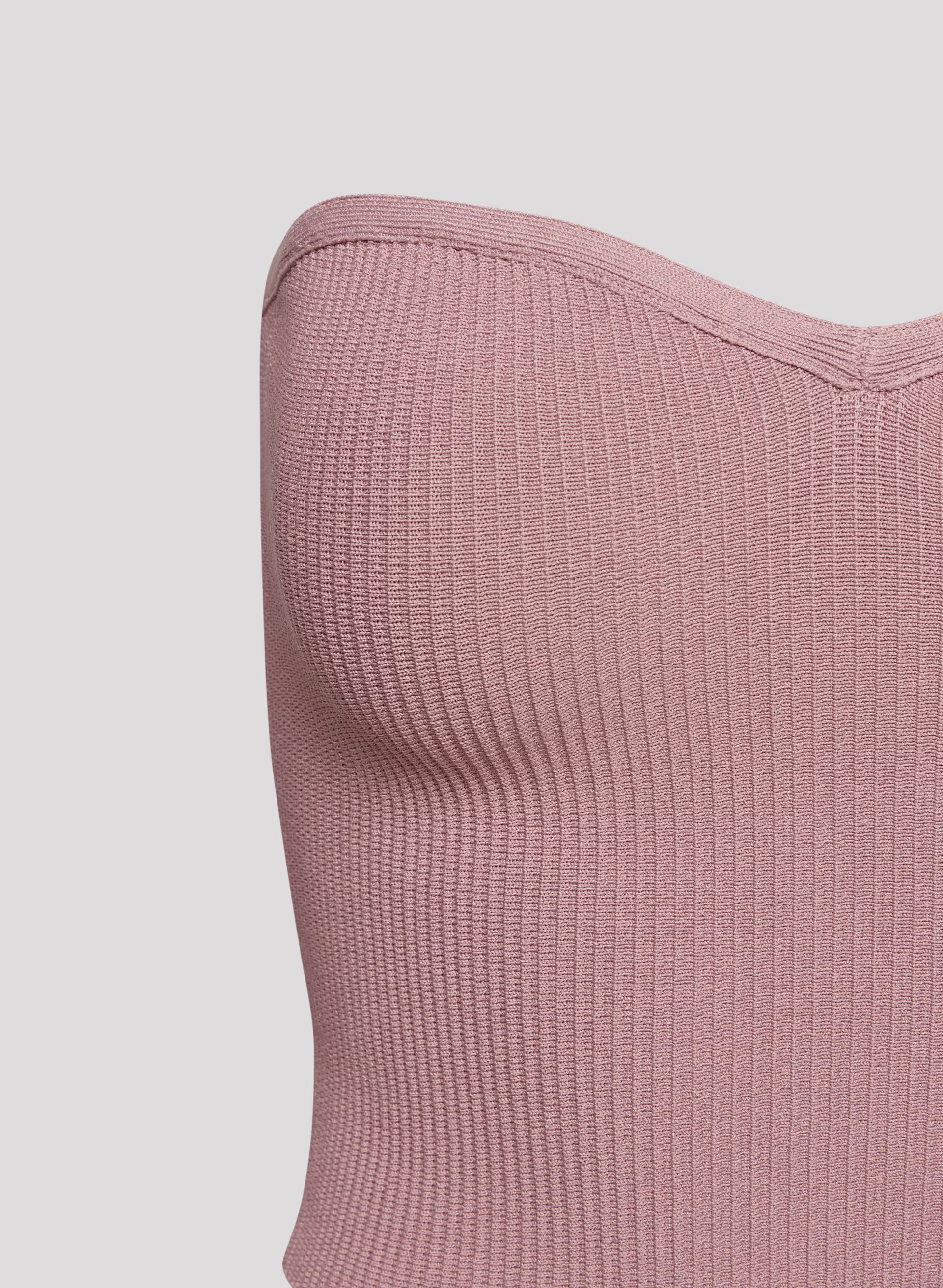 Sculpt Knit Sweetheart Tube Top