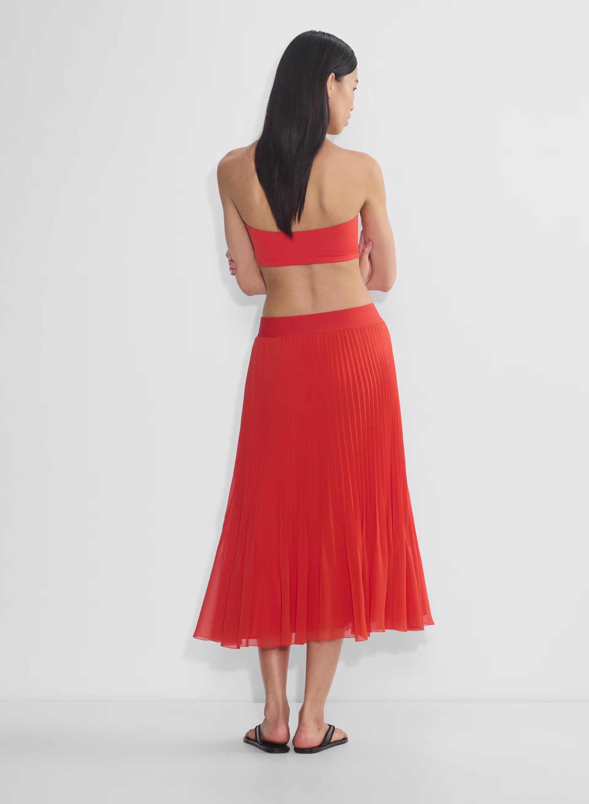 Twirl Pleated Skirt