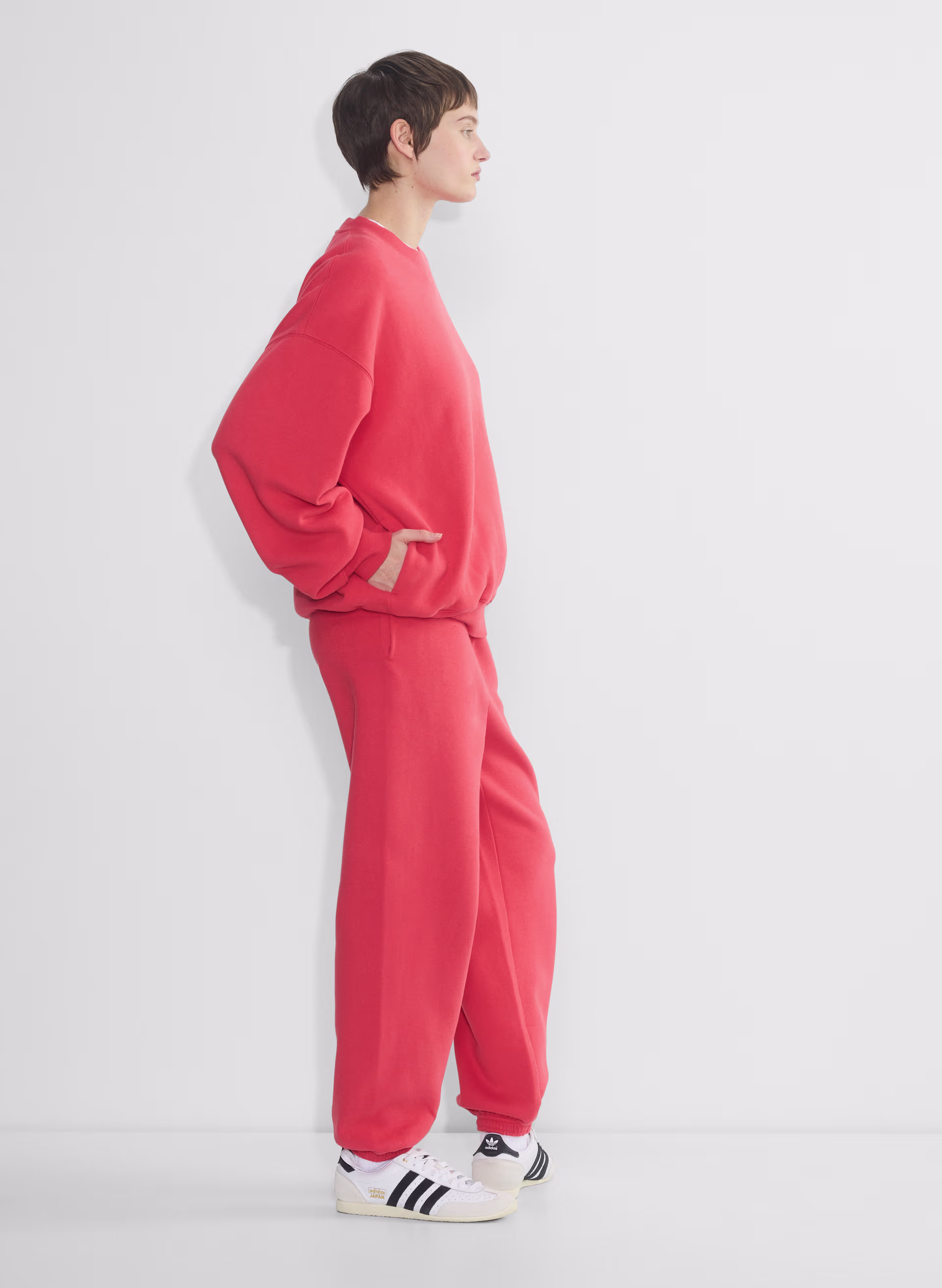 Cozy Sweatfleece New Mega Crew Sweatshirt