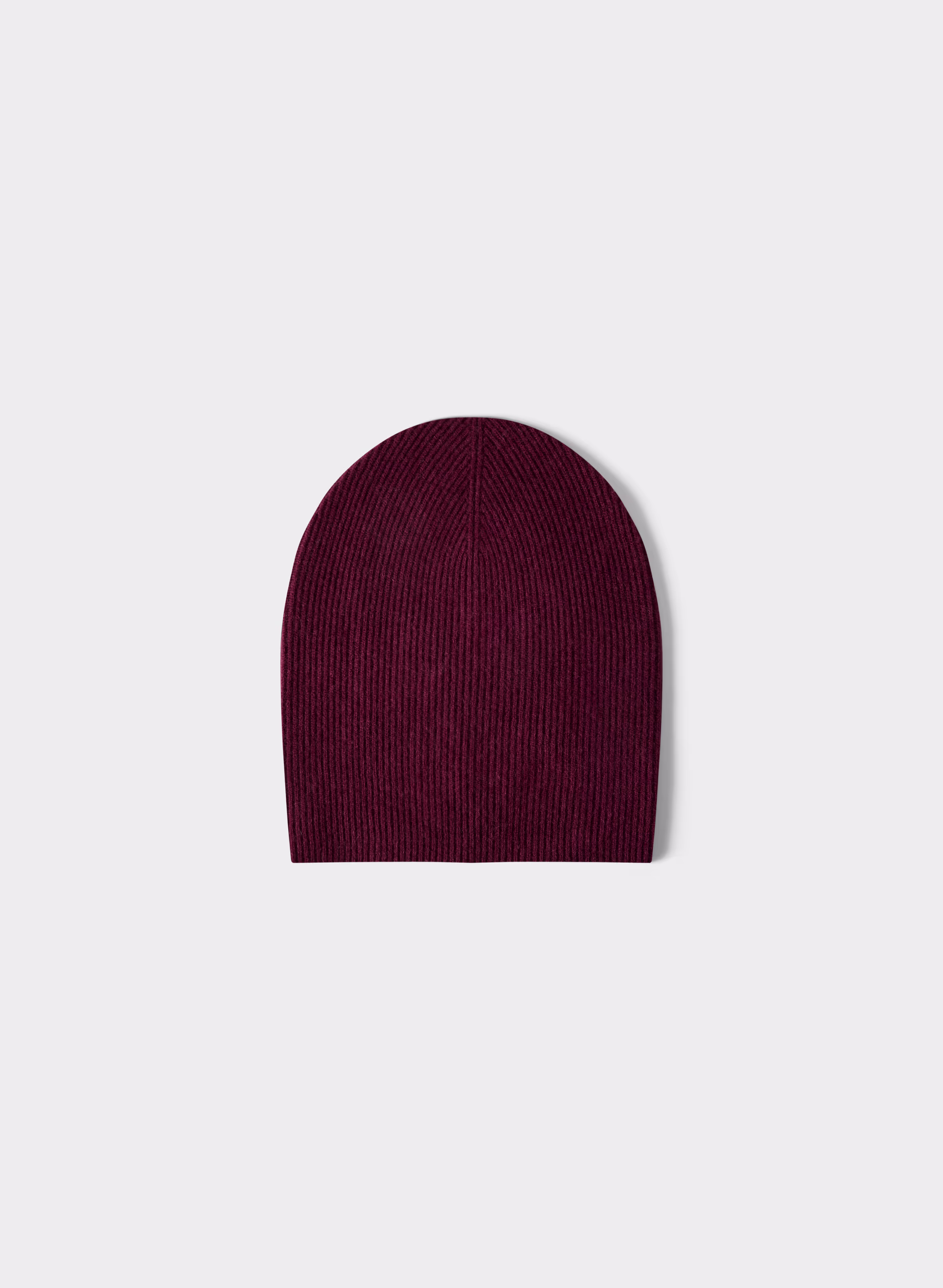 Cashmere Rib Slouchy Beanie