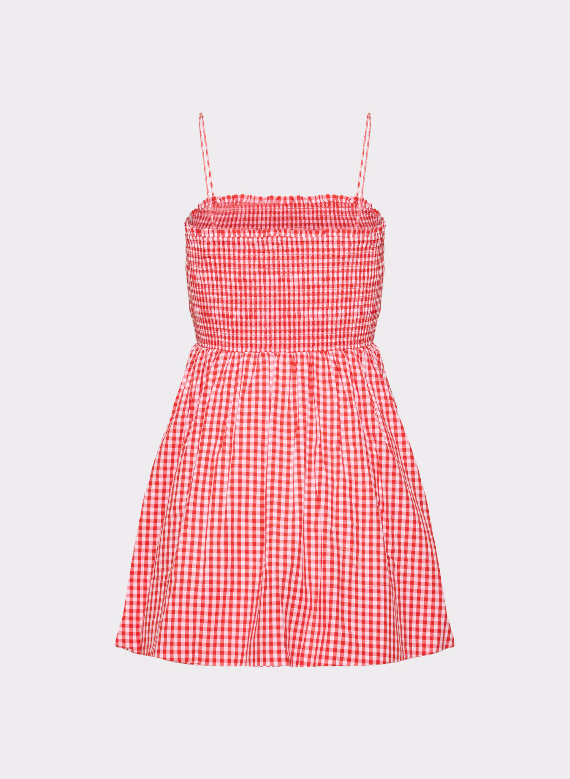Peachy Poplin Dress