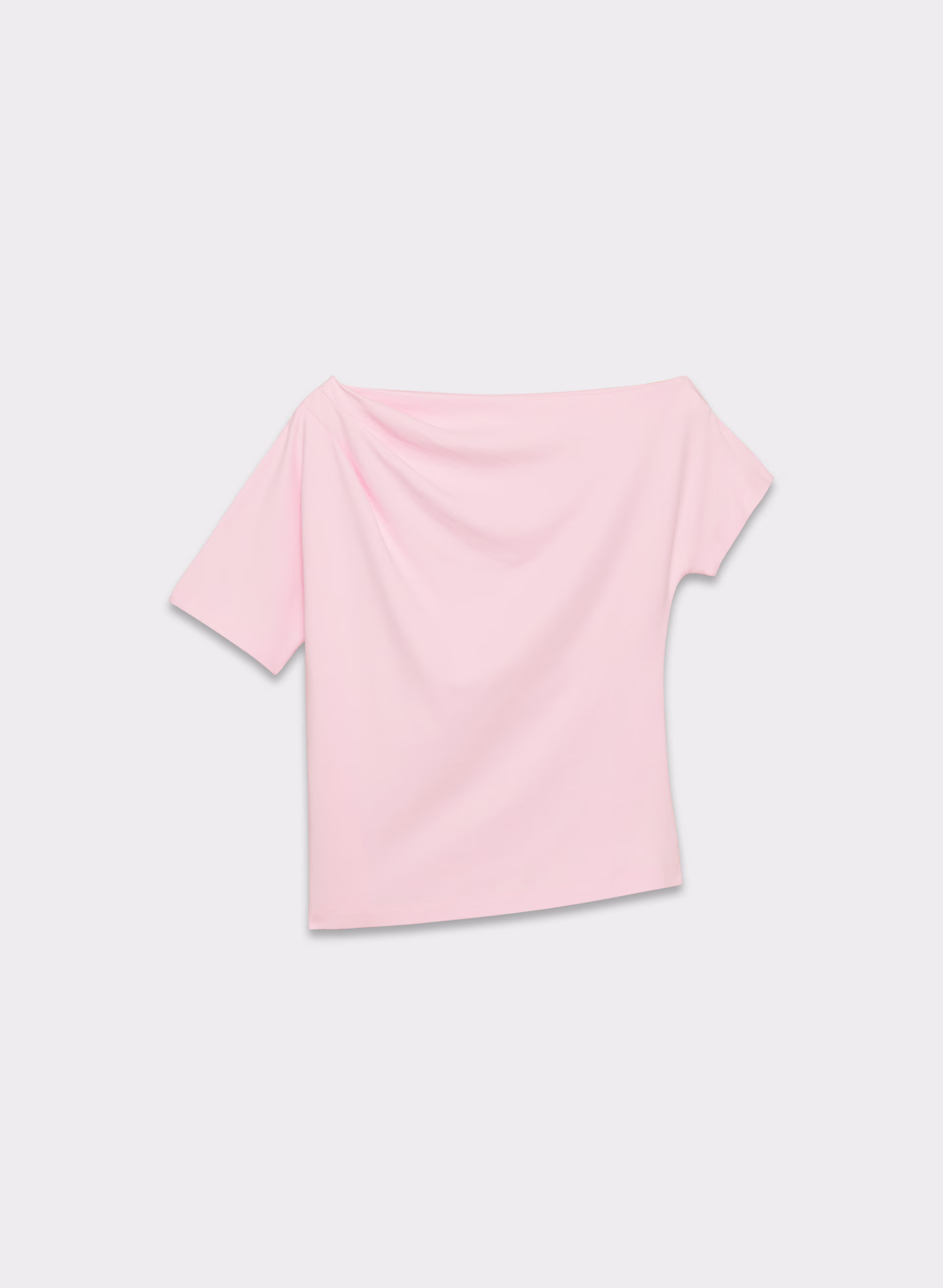 Interlock Cotton Script Top