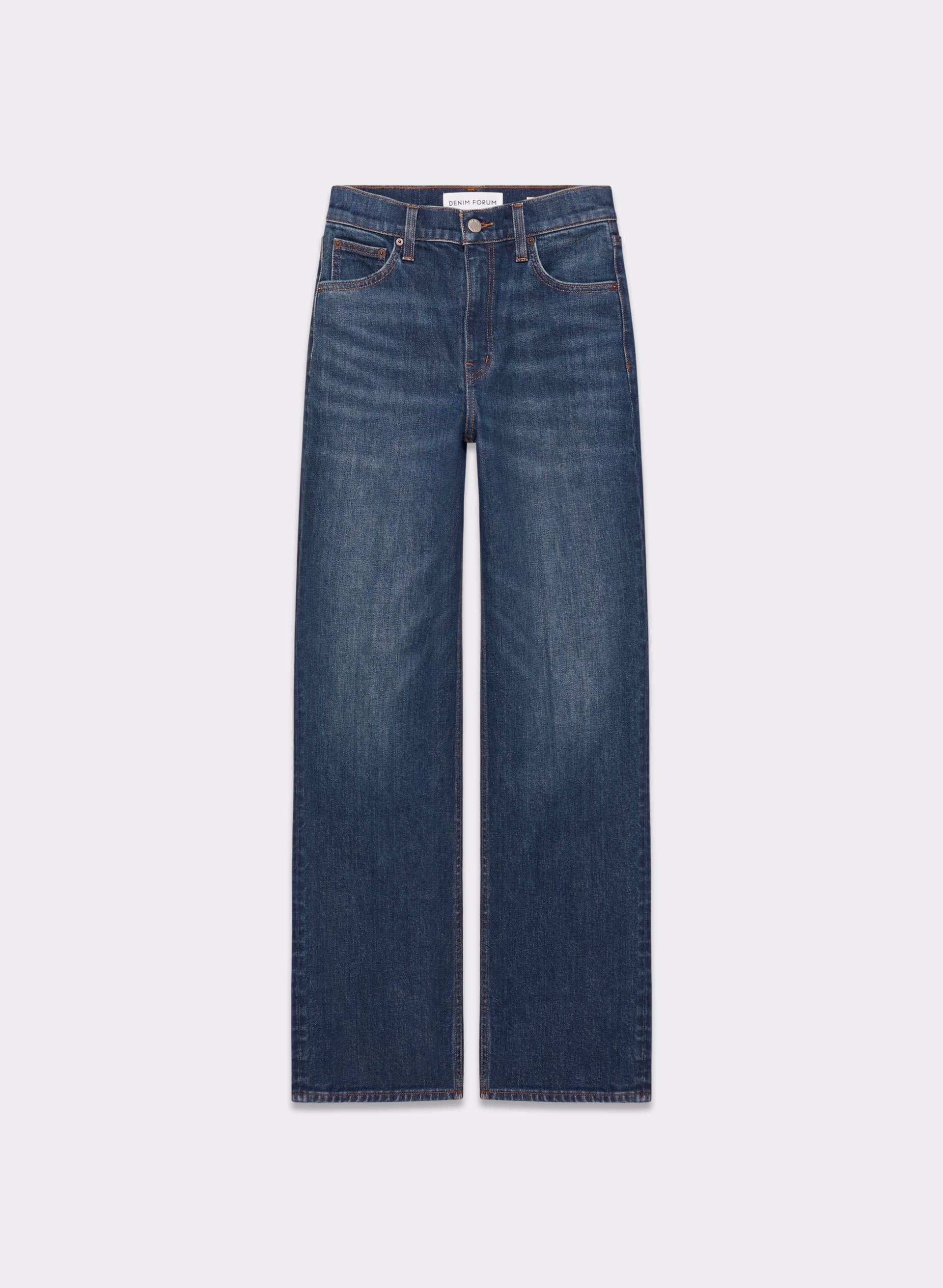 Denim Forum The Arlo Hi-rise Straight Jean