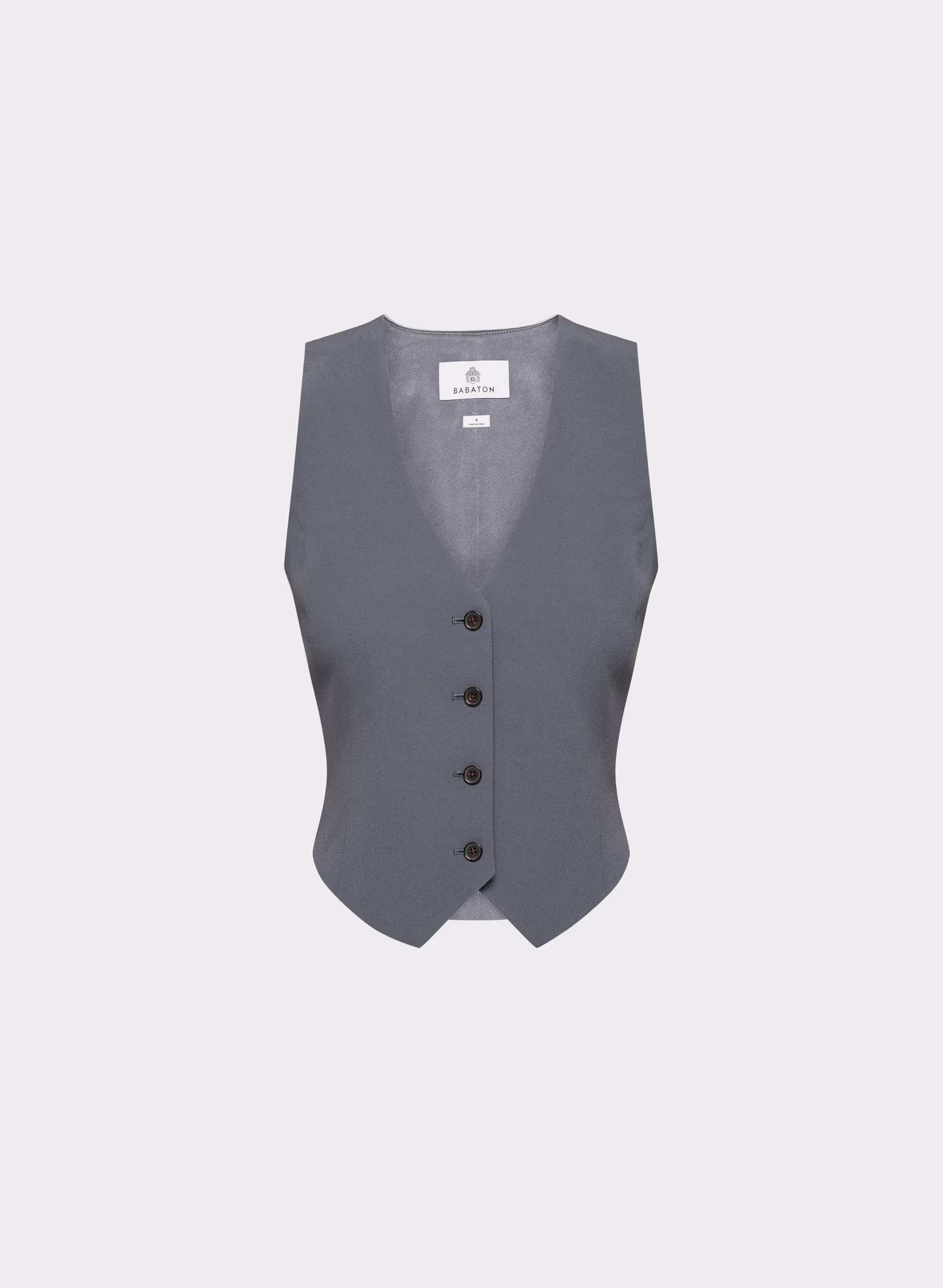 Deniro Vest - Mirror Crepe™