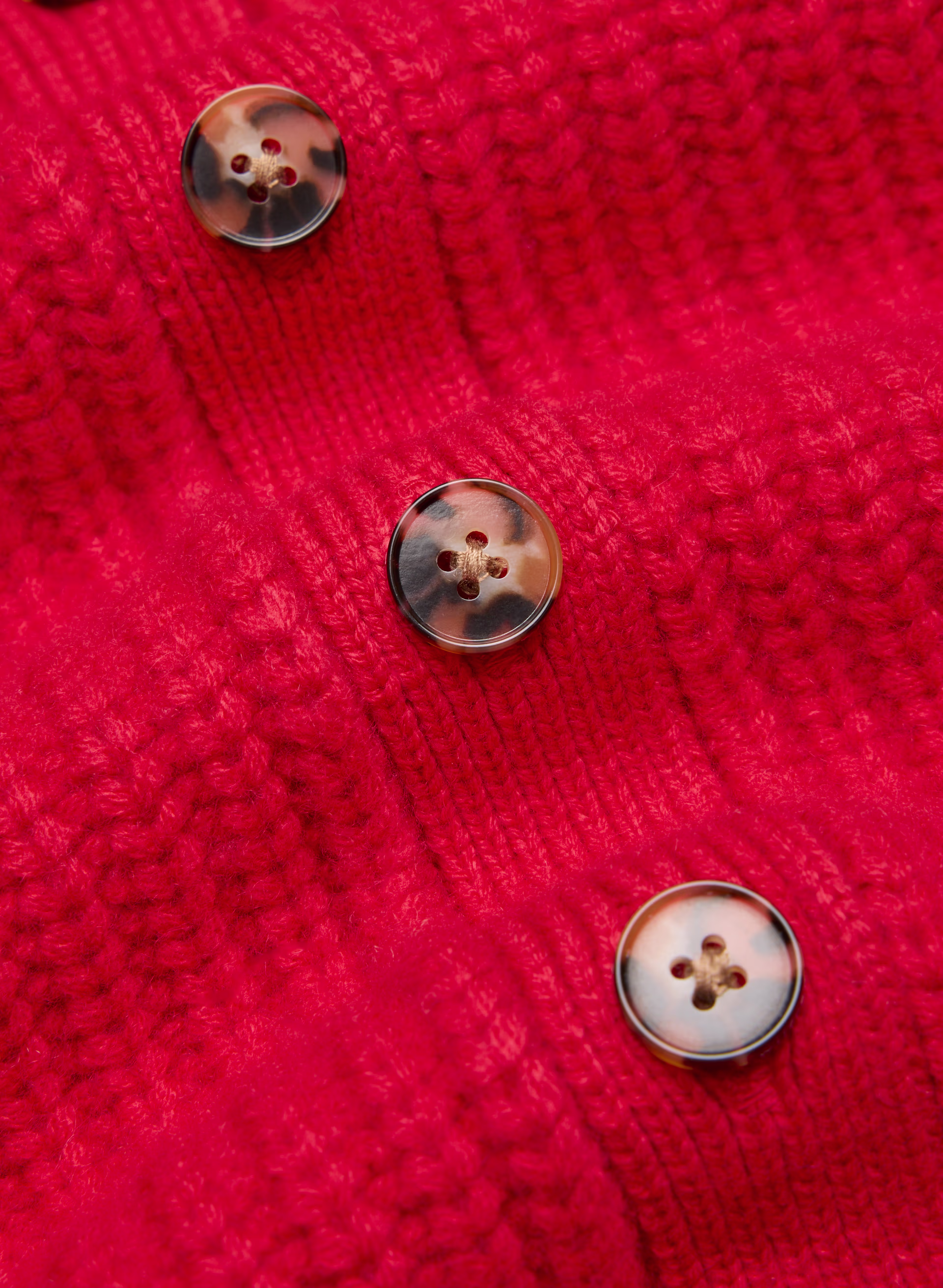 Lantern Wool Cashmere Cardigan