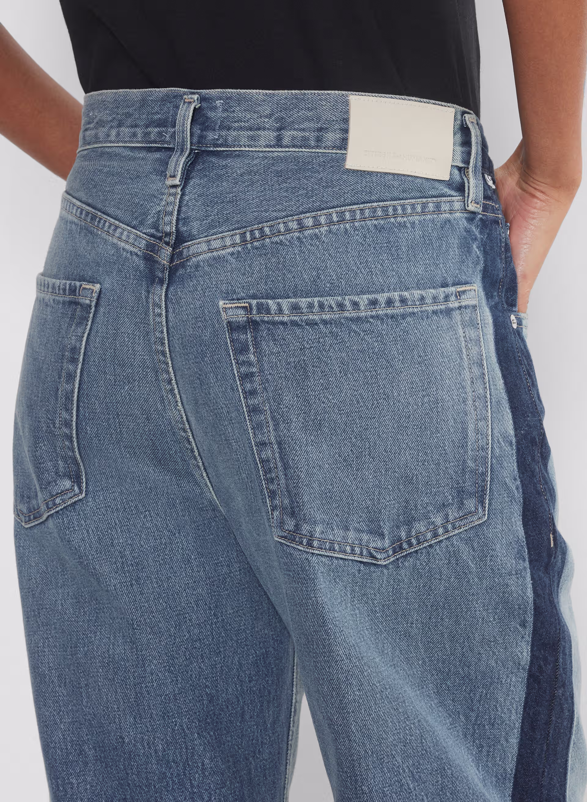 Ayla Baggy Cuffed Jean