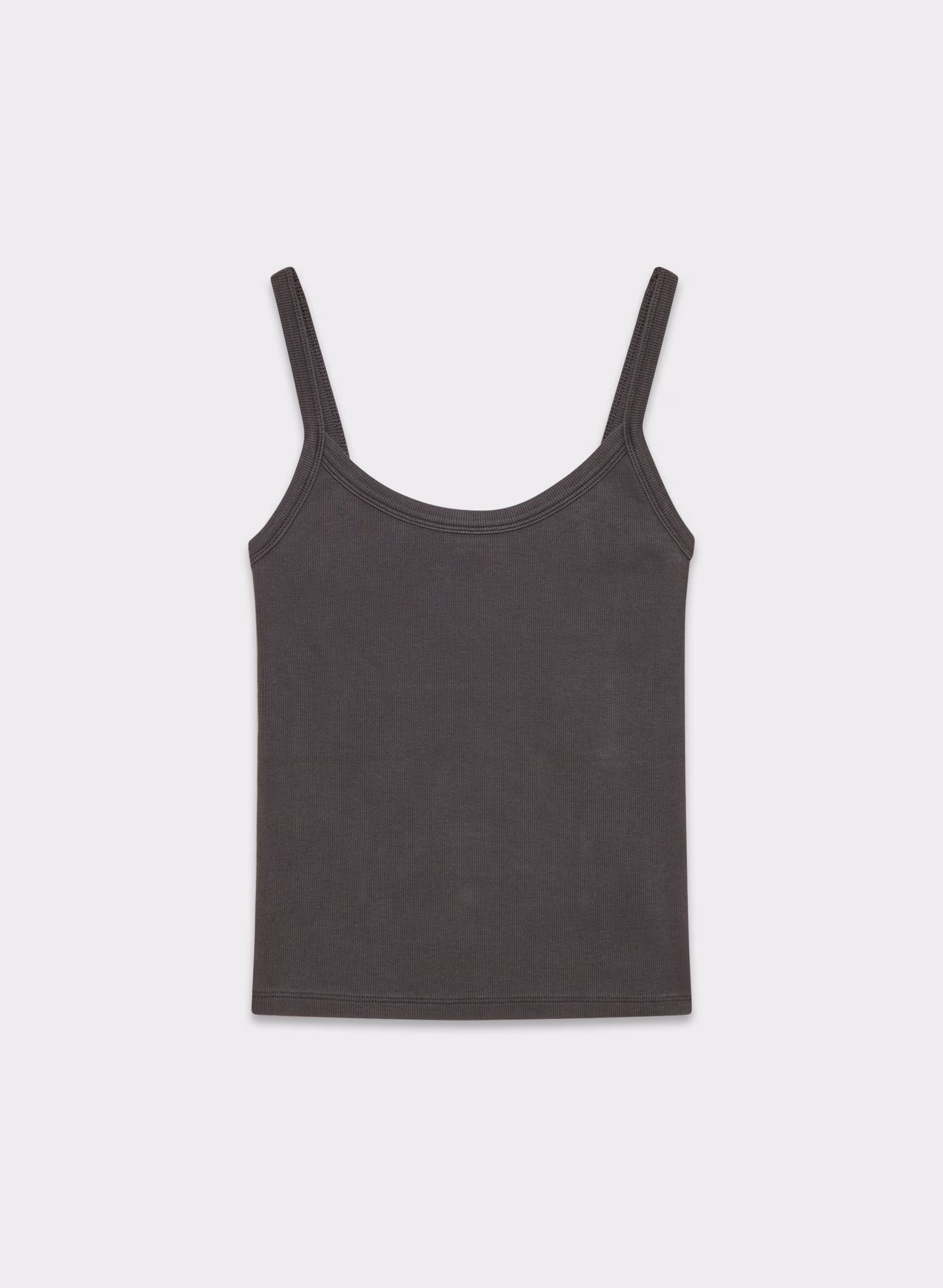 HomeStretch™ Rib Scoopneck Cami Tank