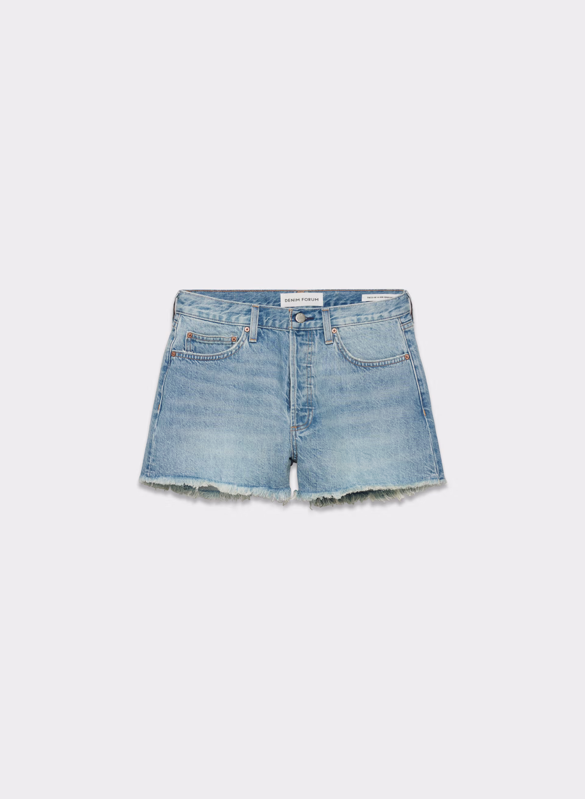 Denim Forum The Ex-boyfriend Hi-rise Denim Short