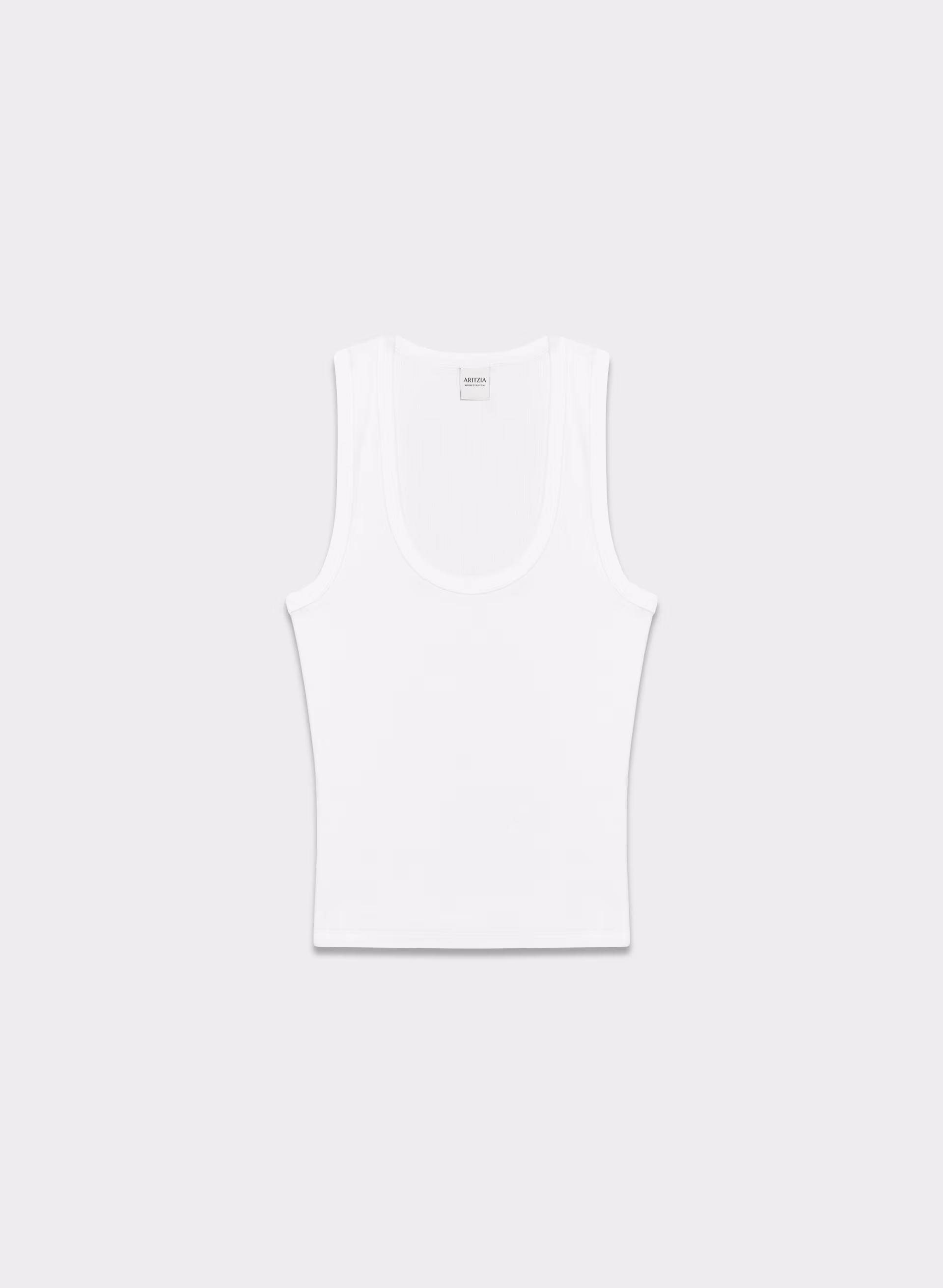 HomeStretch™ Rib Scoopneck Tank