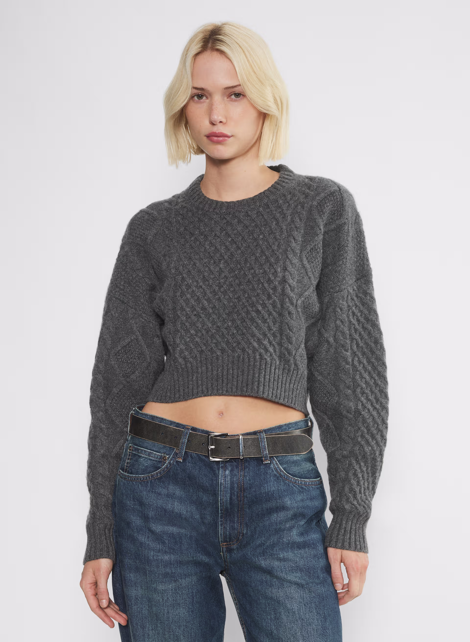 Peggy Cropped Sweater