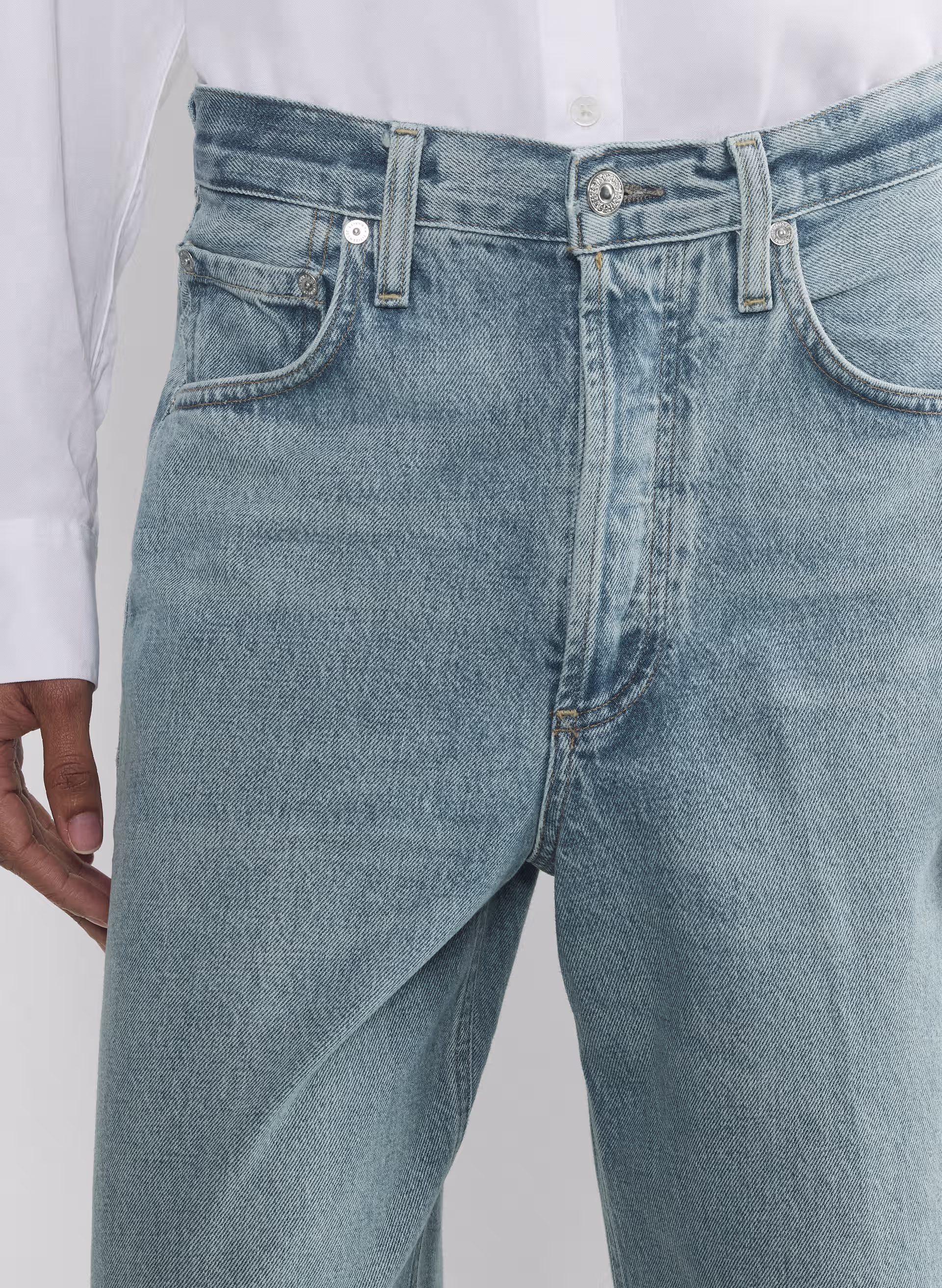 Ayla Baggy Cuffed Jean