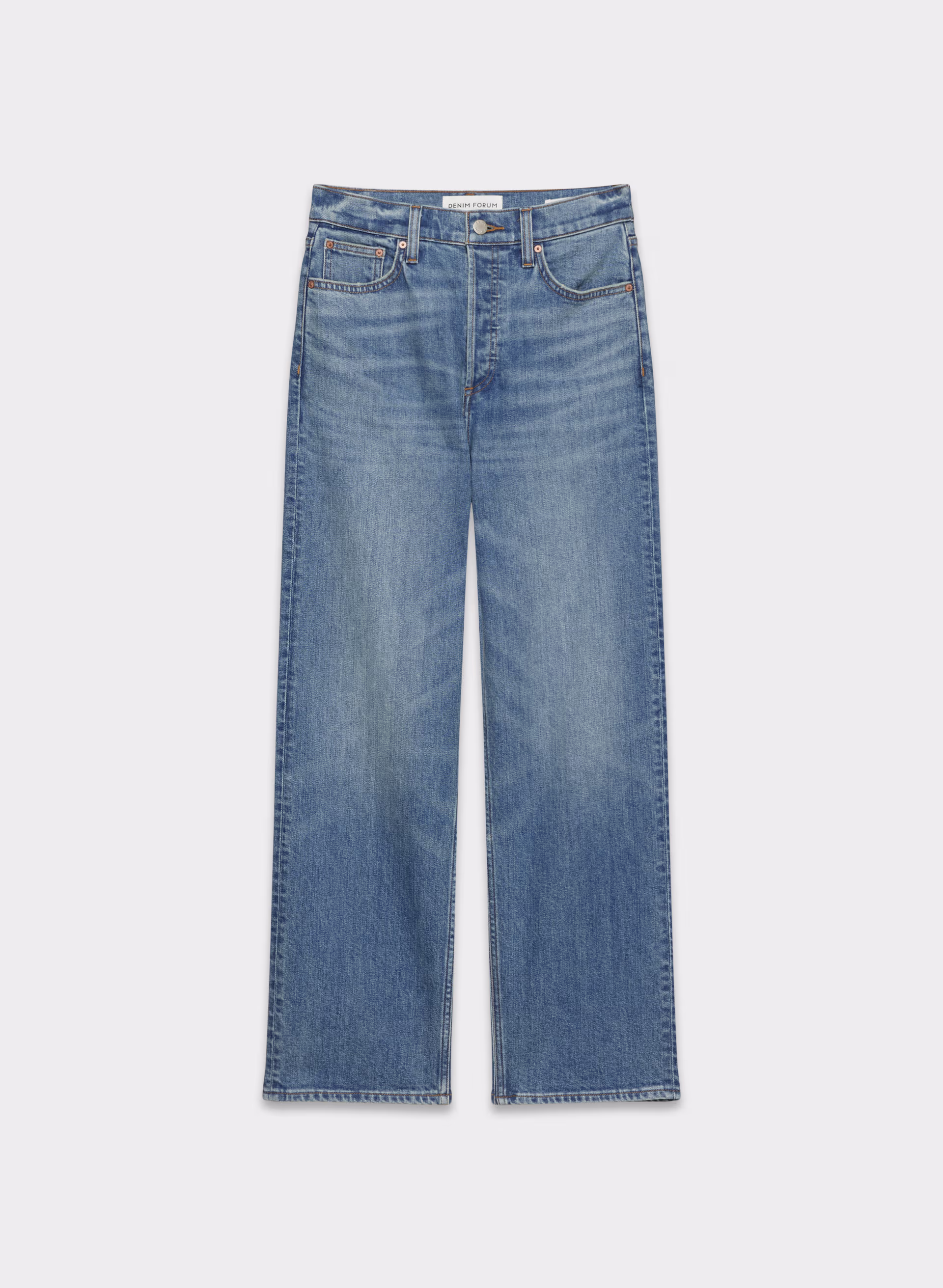 Denim Forum The Arlo Hi-rise Straight Jean