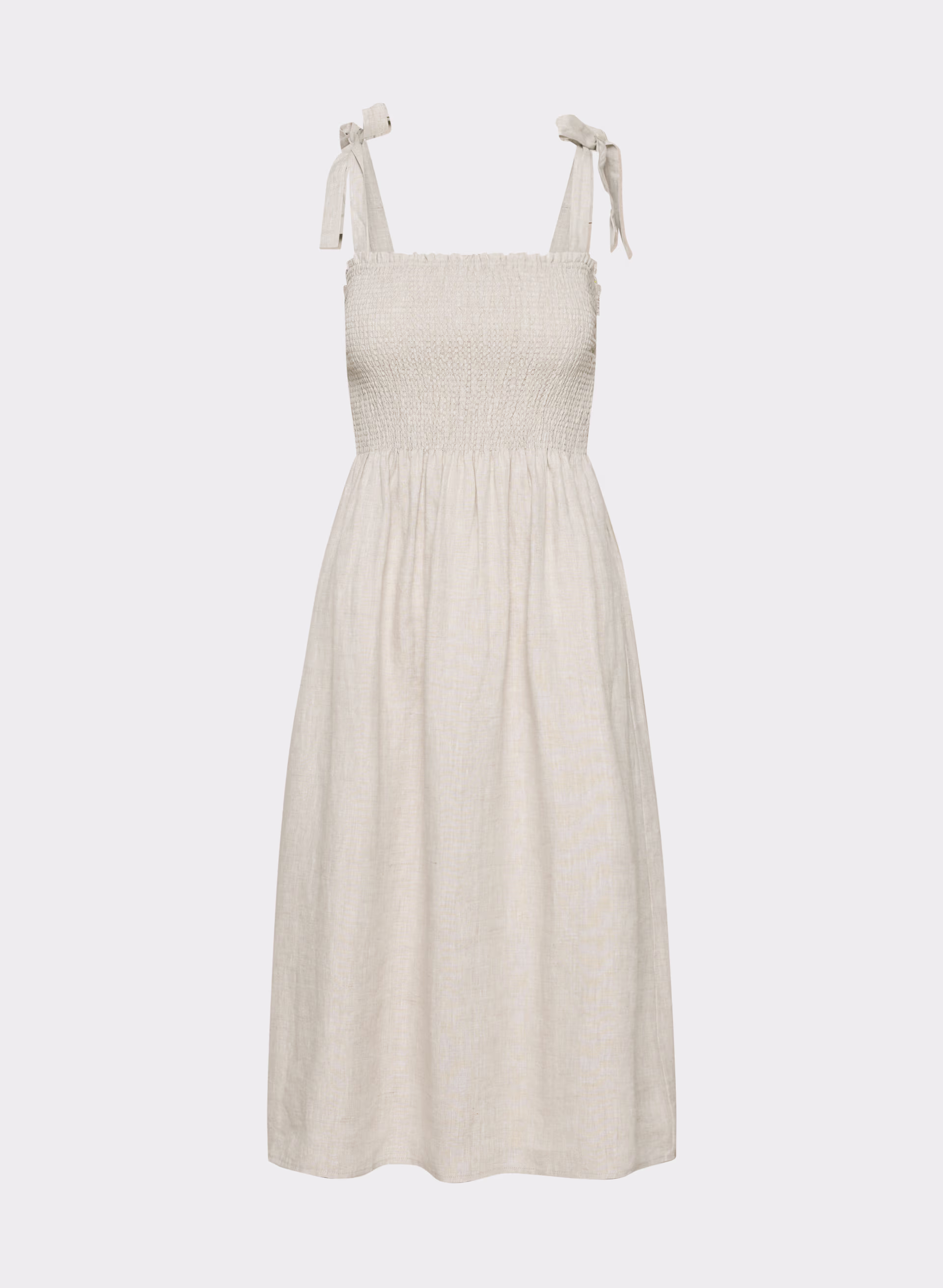 Golden Hour Linen Dress