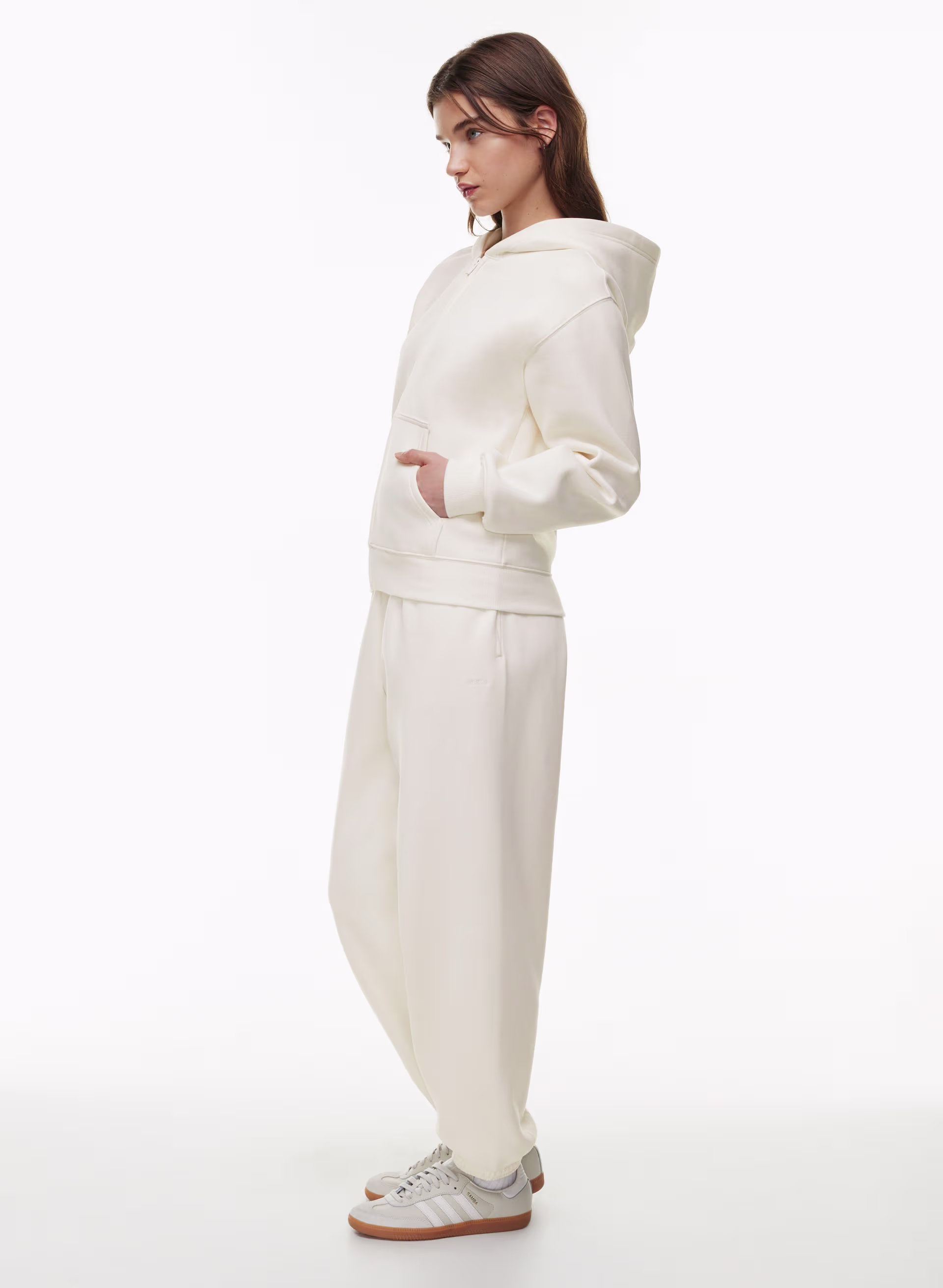 Cozy Sweatfleece Perfect Zip Hoodie