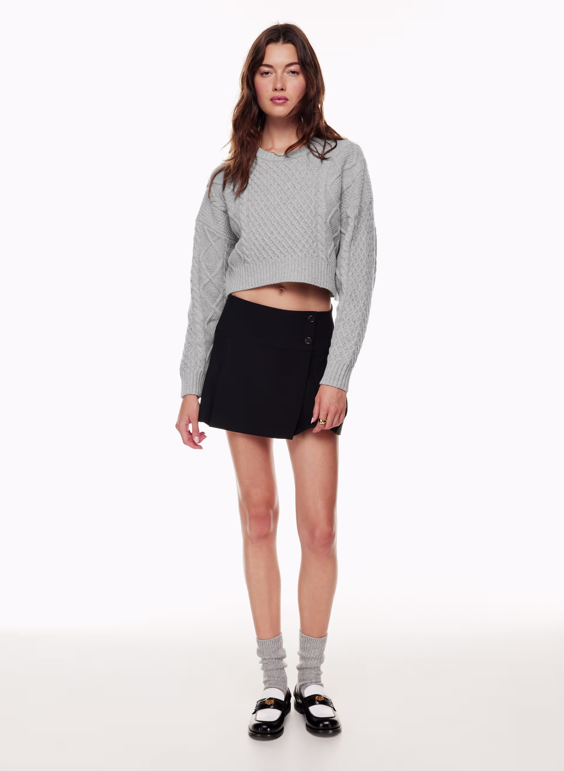 Peggy Cropped Sweater