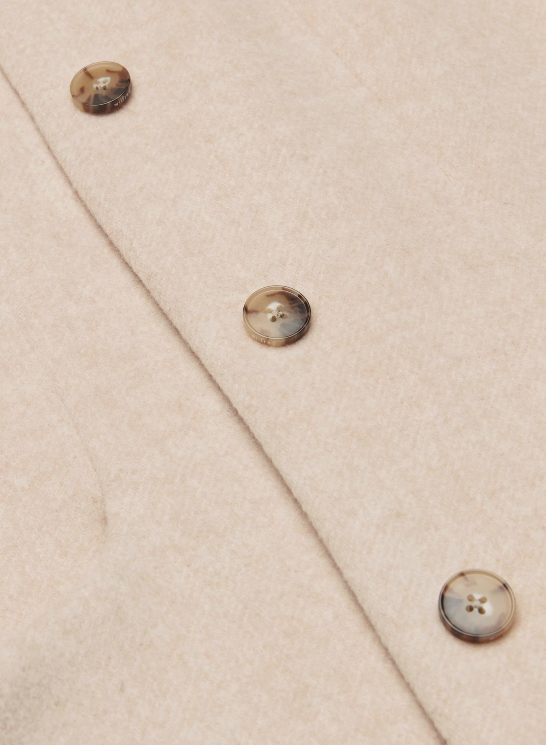 The Cocoon Long Coat - Wool Cashmere